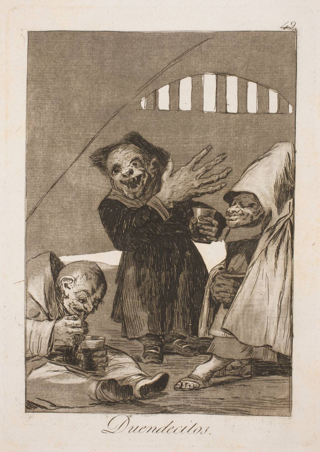 Småtrolde, Francisco de Goya, 1797-1798