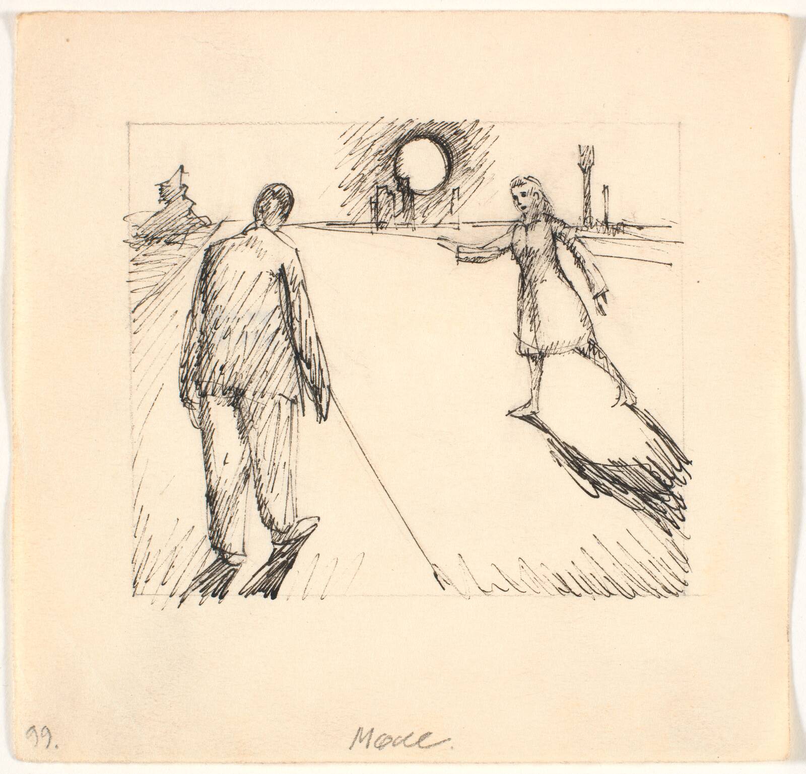 Møde, Palle Nielsen, 1949