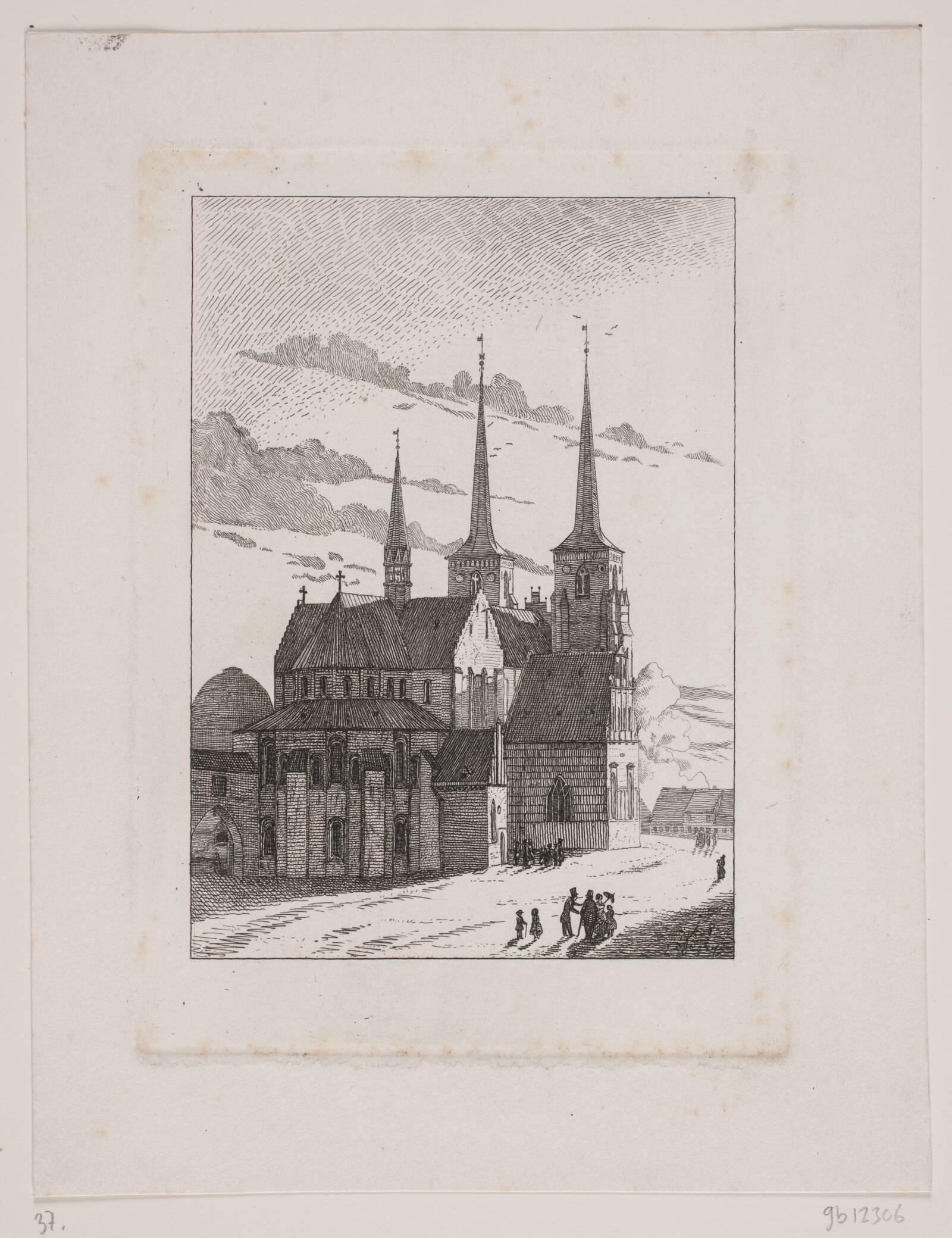 Roskilde domkirke, H.J. Hammer, 1815-1882