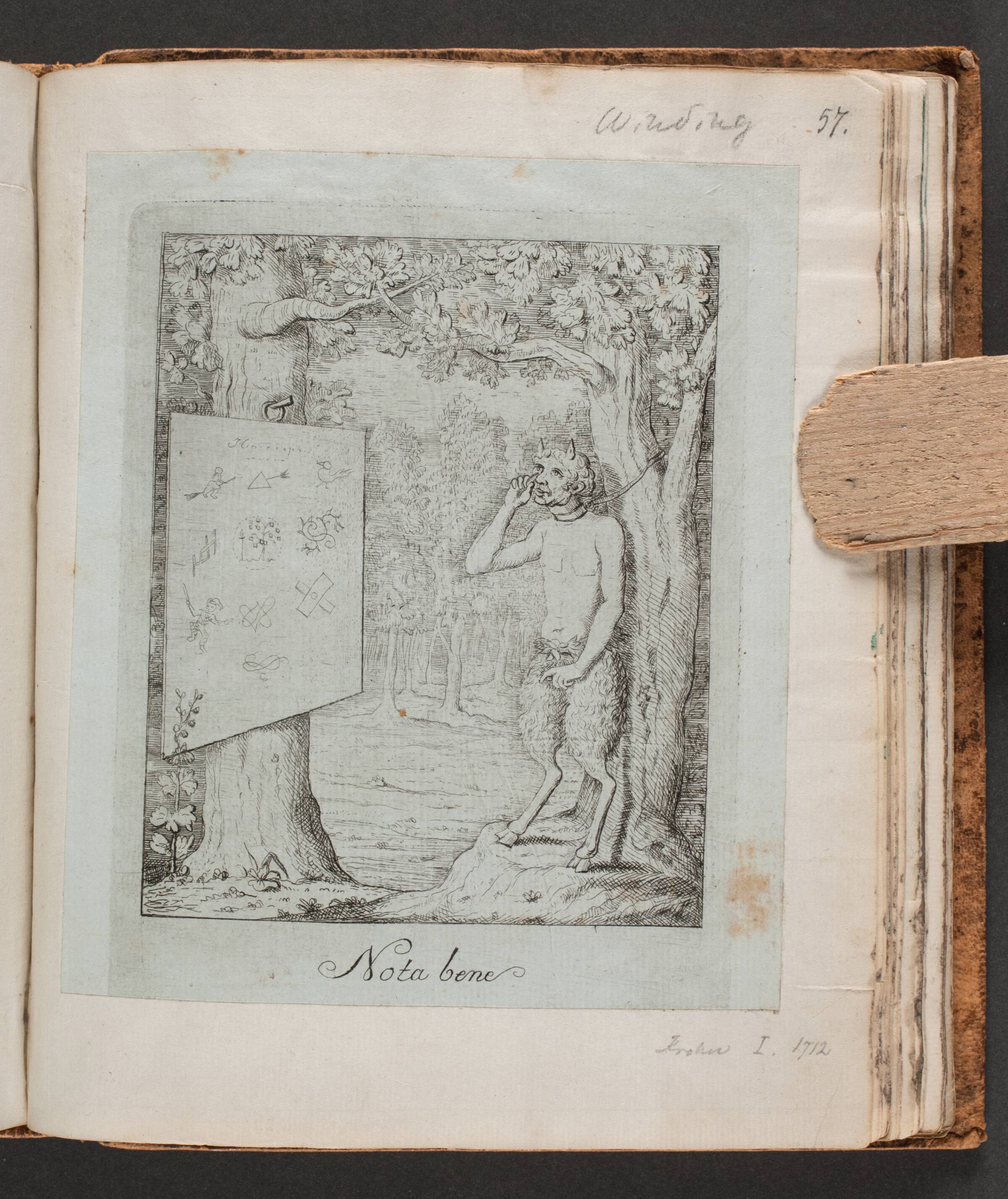 "Nota bene", H.L.S Winding, 1787