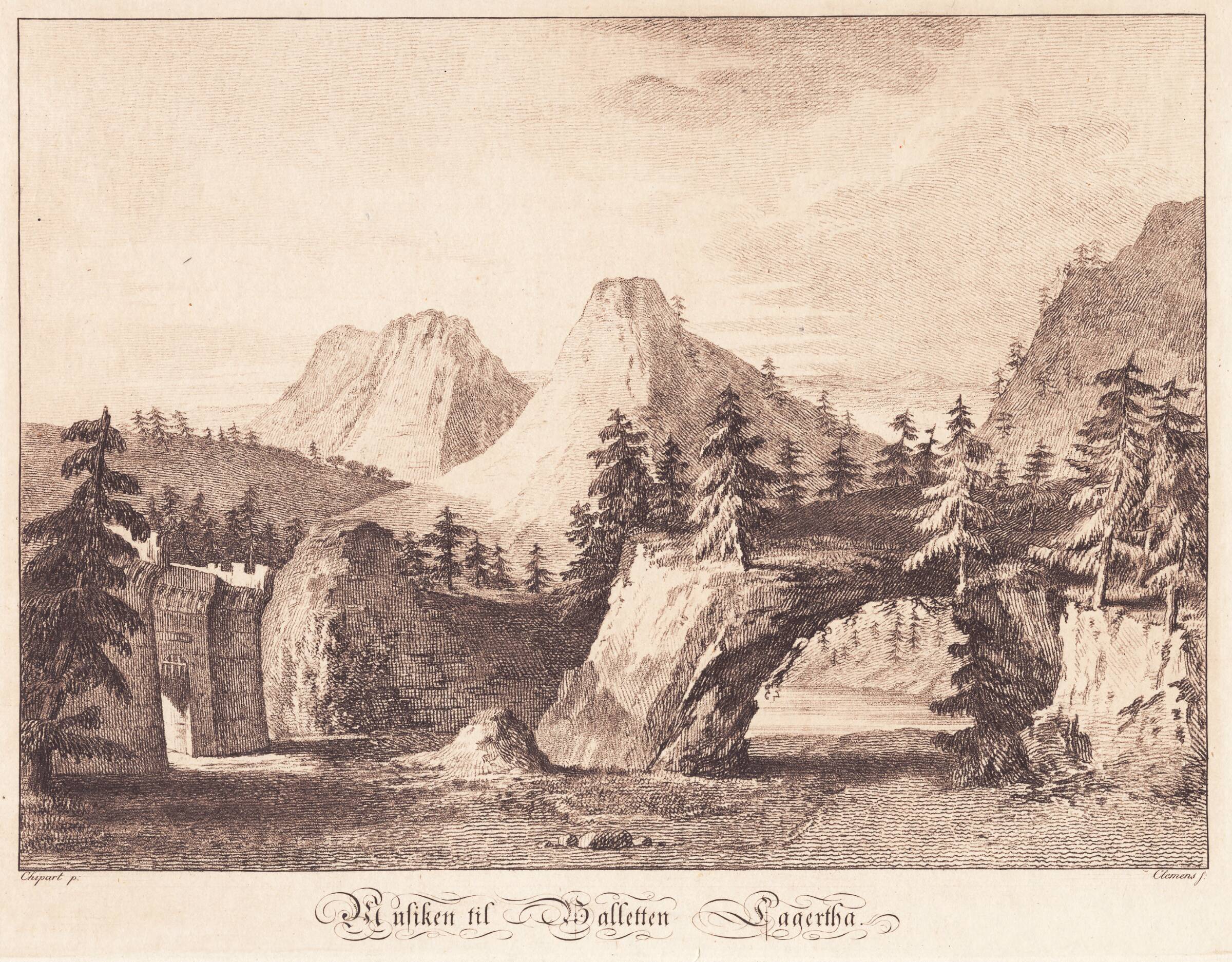 "Musiken til Balletten Lagertha", J.F. Clemens, 1748-1831