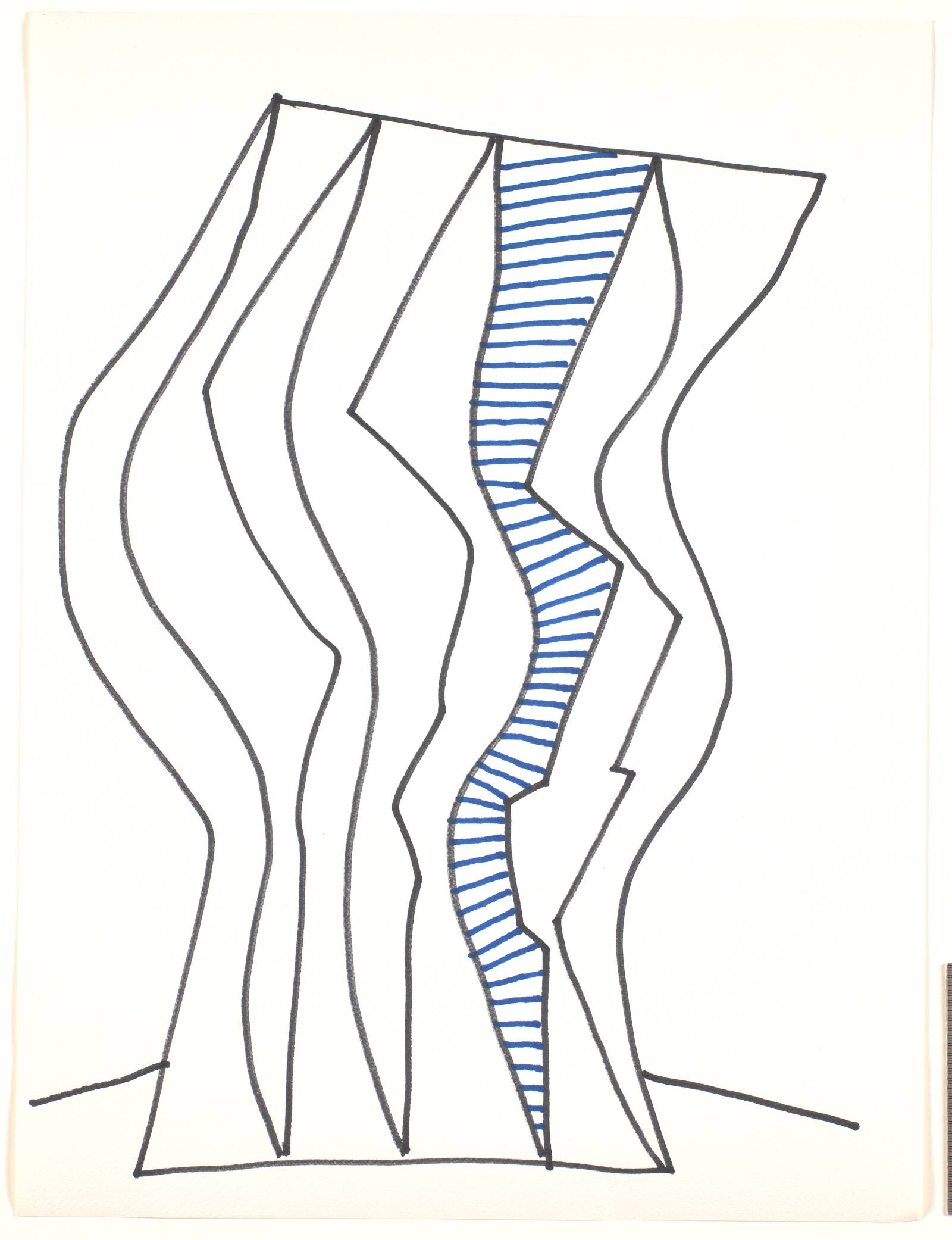 Uden titel, Richard Mortensen, 1970-1972