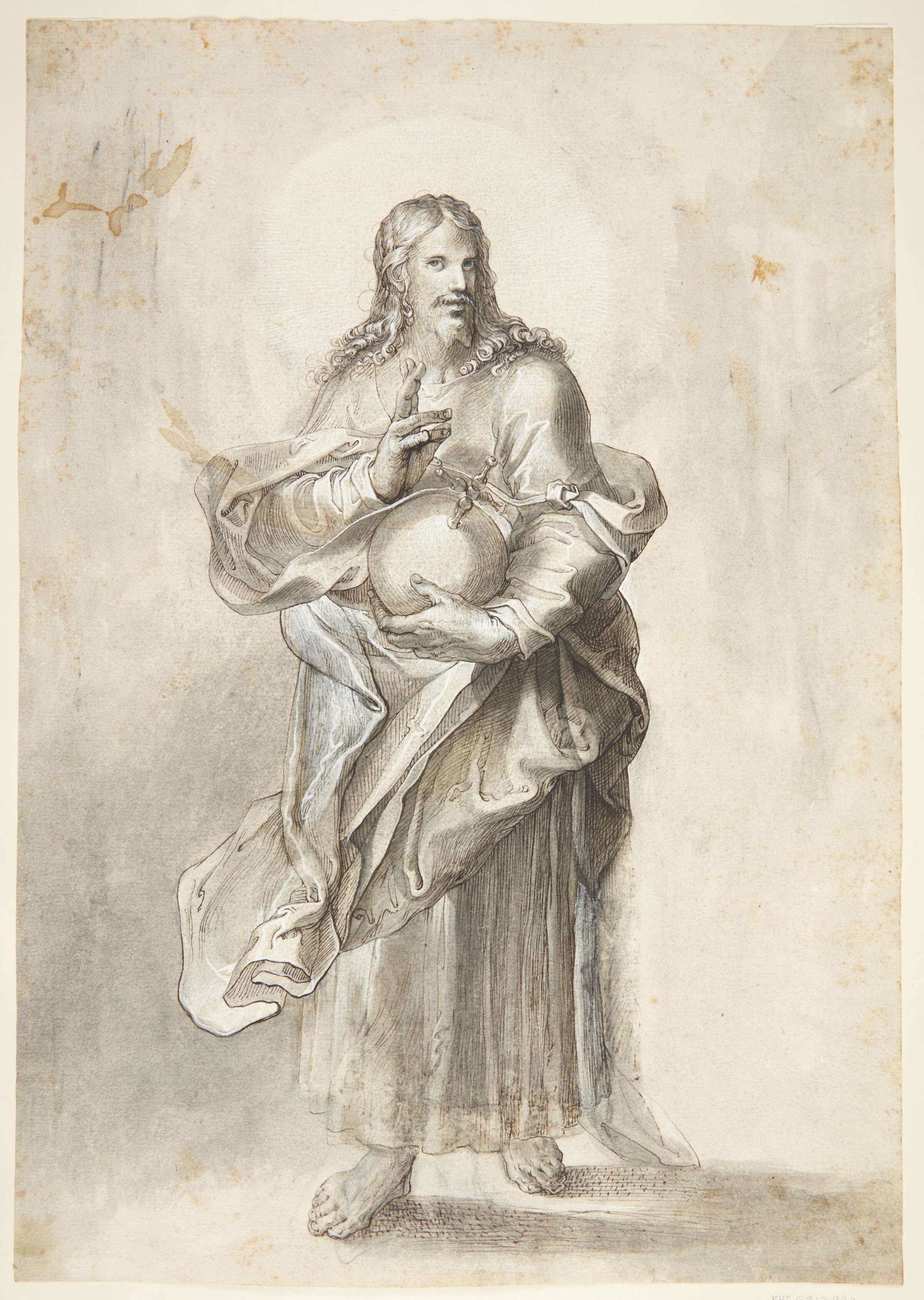 Jesus og de 12 apostle: Jesus, Matthäus Gundelach, 1566-1654