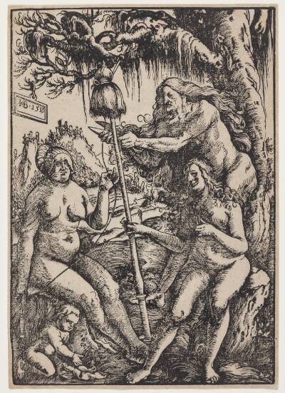 De tre skæbnegudinder Lachesis, Atropos og Klotho
