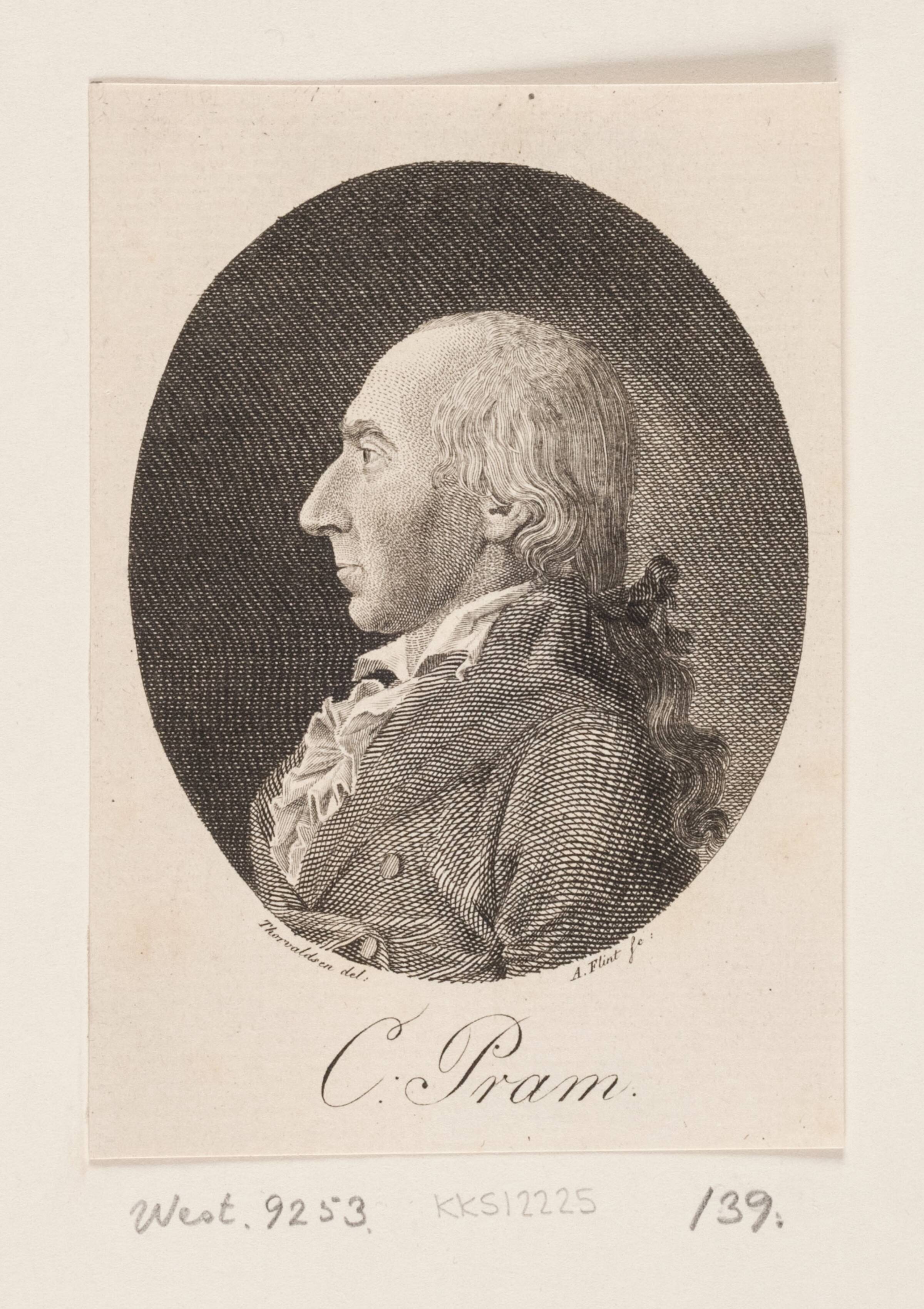 C. H. Pram, Andreas Flint, 1767-1824