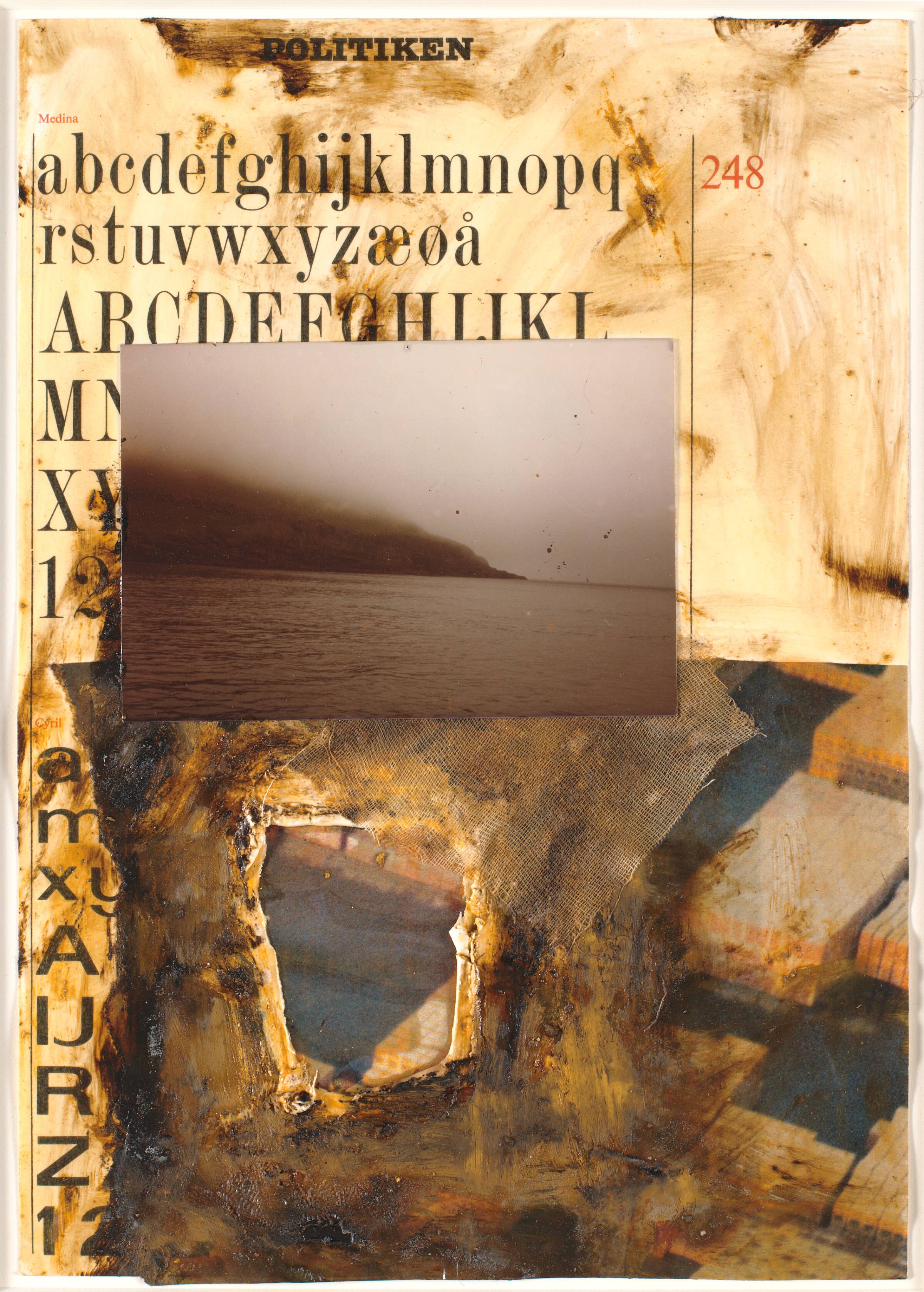 "Turist in Text"/(loose-gaze)/: Der ligger altid noget bag, Thomas Bruun, 1990