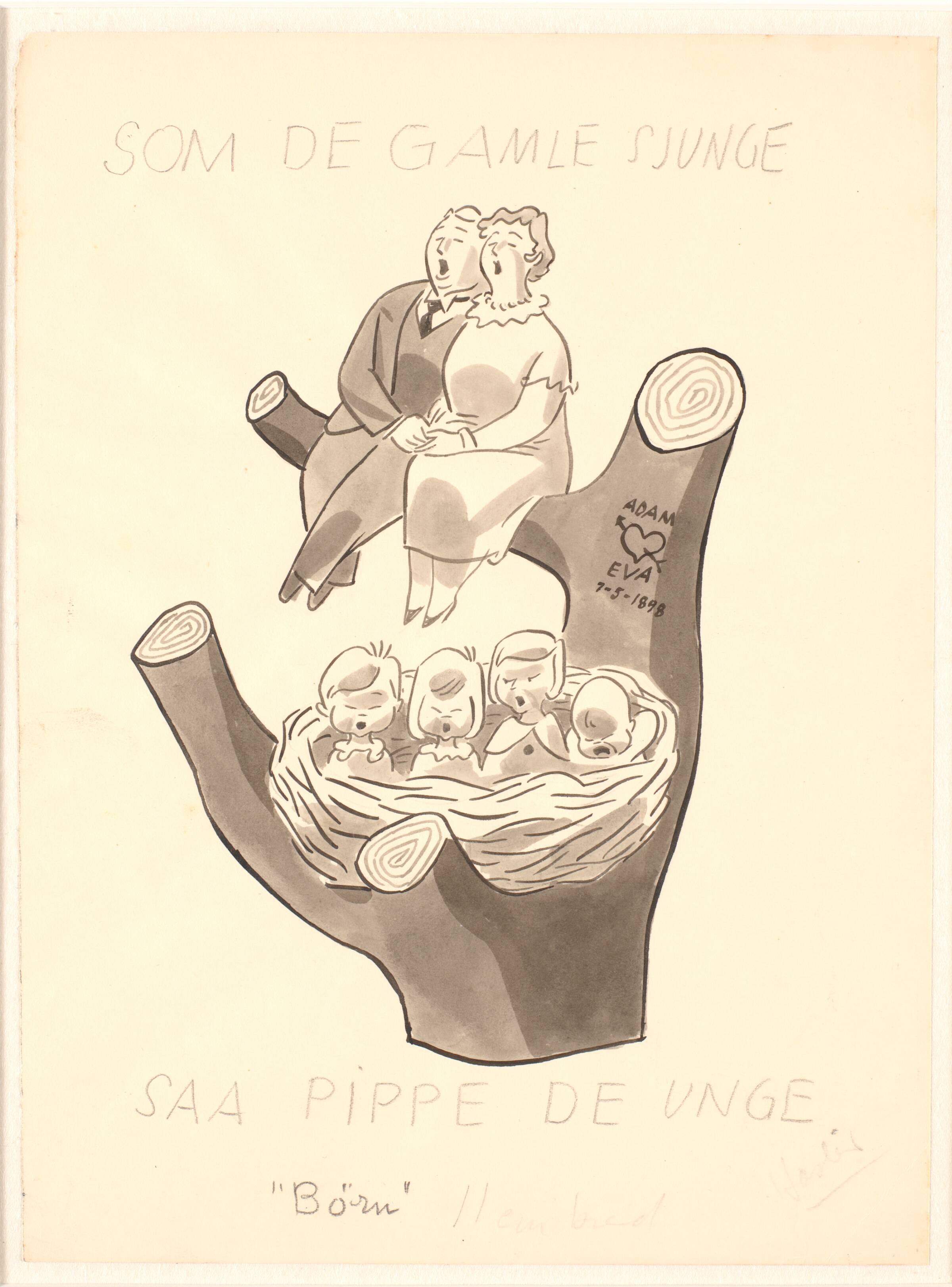Som de gamle sjunge, så pippe de unge, Arne Ungermann, 1902-1981