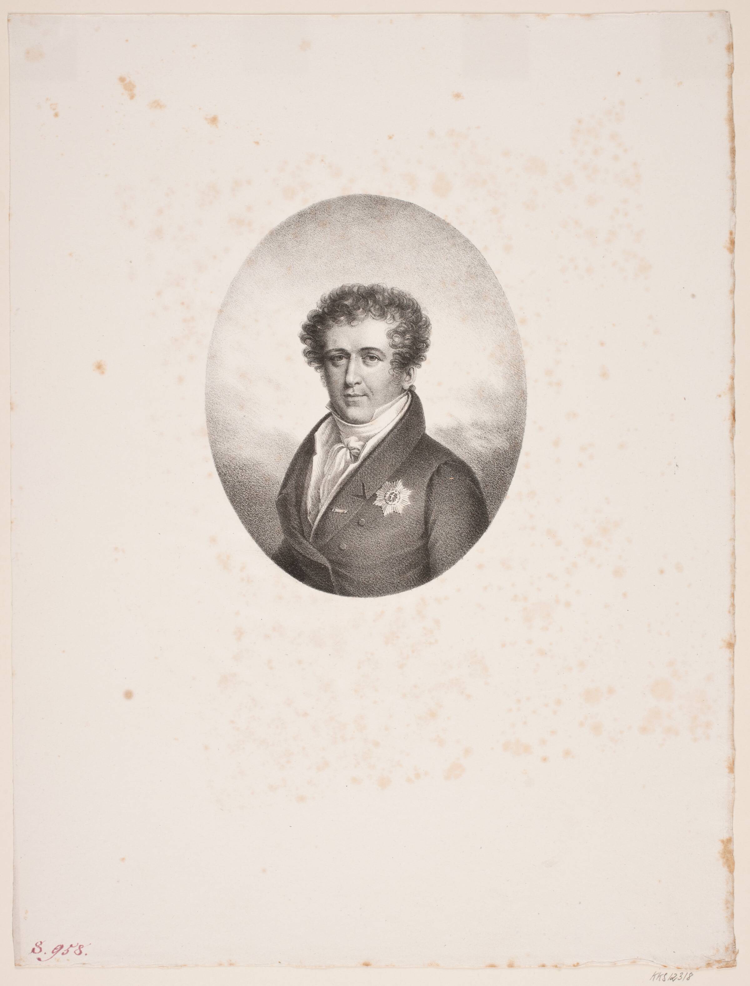 Christian VIII som prins, WIlhelm Heuer, 1786-1856