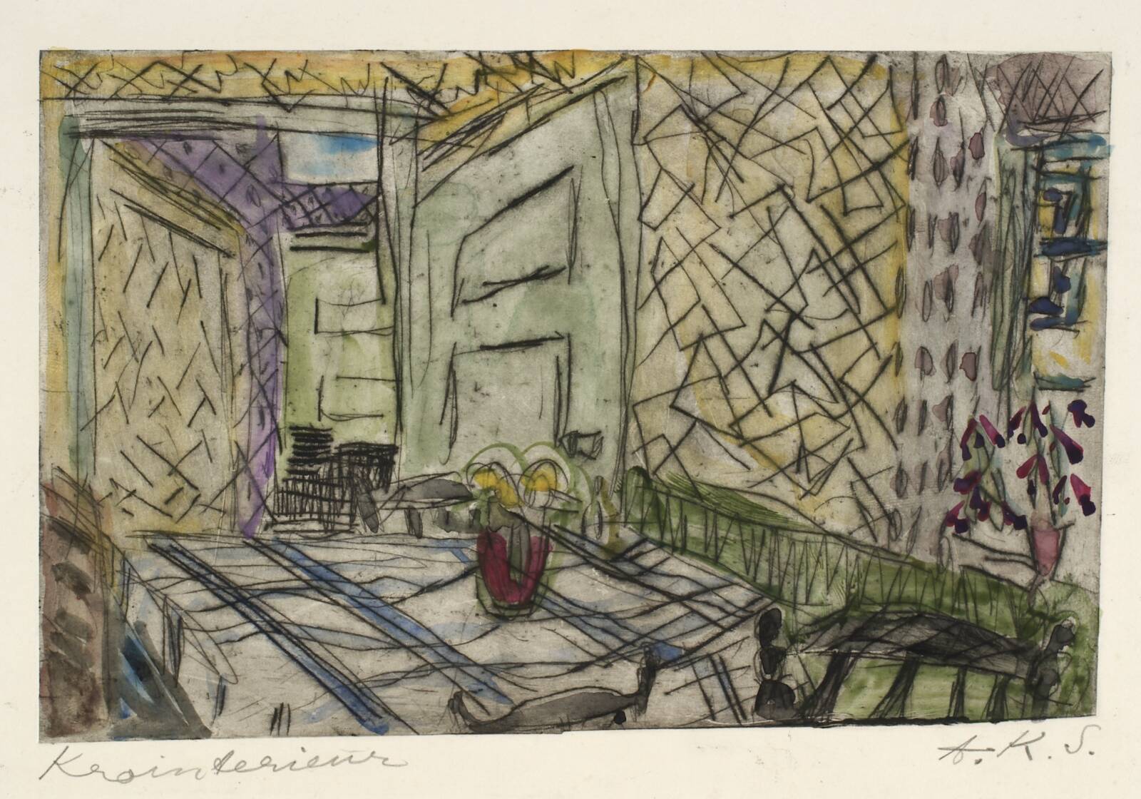 Krointerieur, Anna Klindt Sørensen, 1958-1961