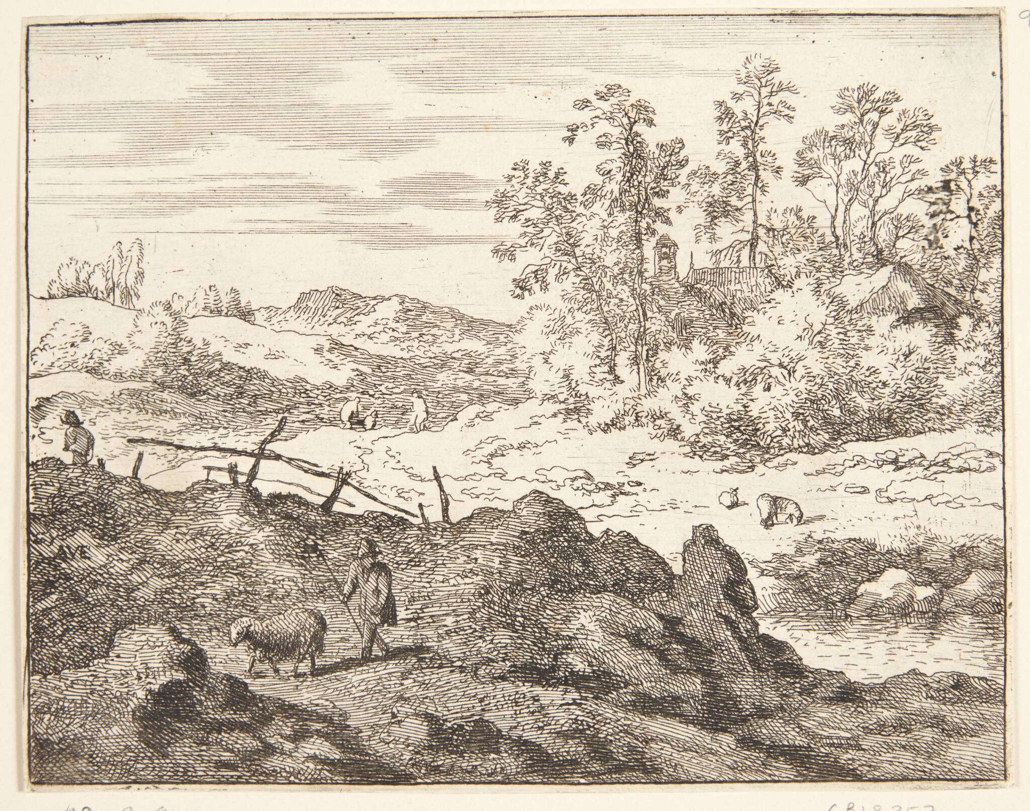 En hyrde og et lam