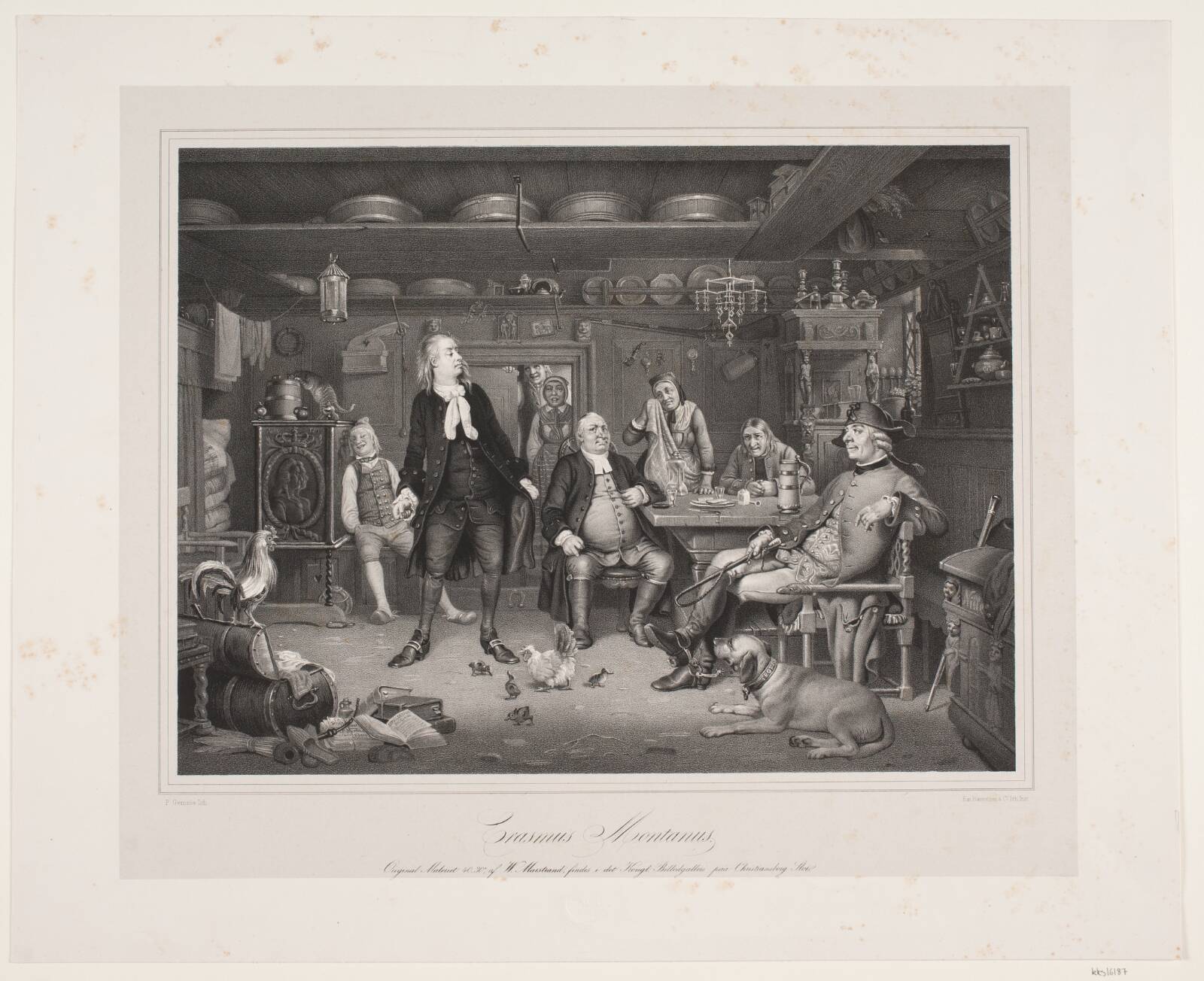 Erasmus Montanus, Peter Henrik Gemzøe, 1850
