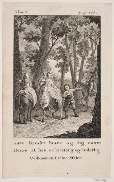Illustration til Don Quixote