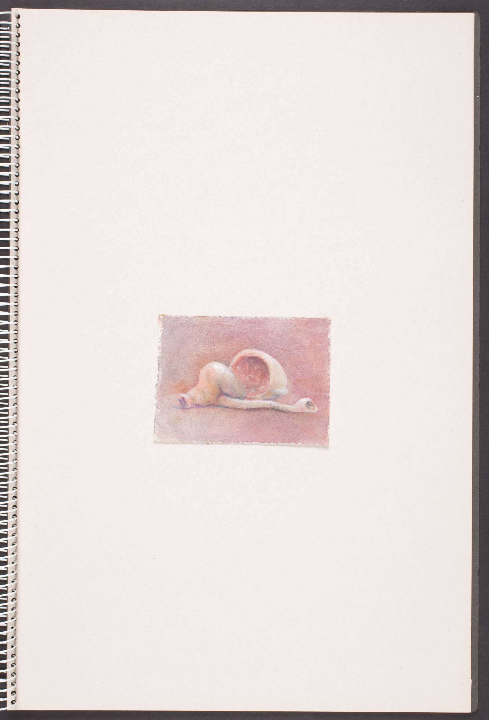 Liggende, indvoldslignede form, Michael Kvium, 1991-1993