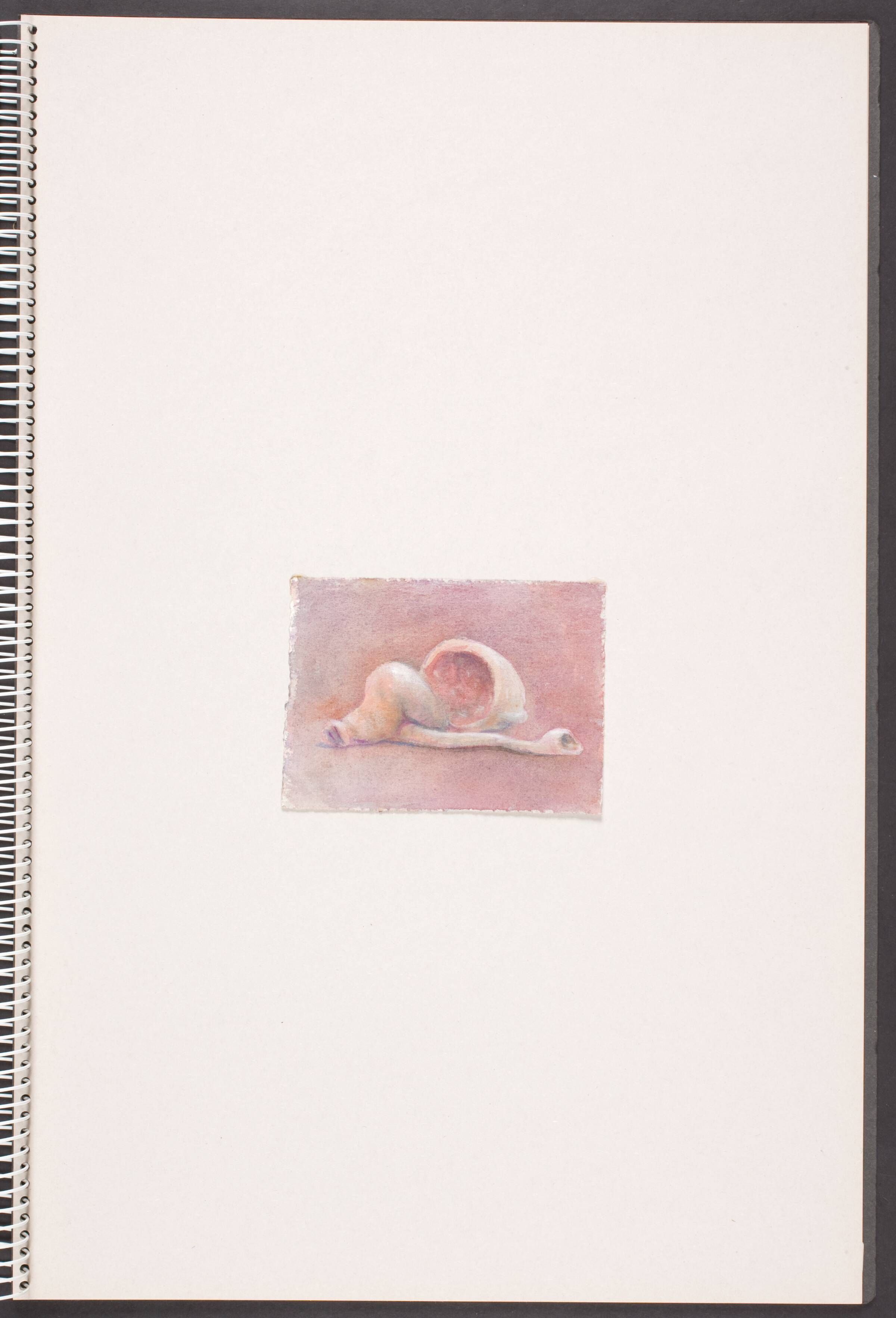 Liggende, indvoldslignede form, Michael Kvium, 1991-1993
