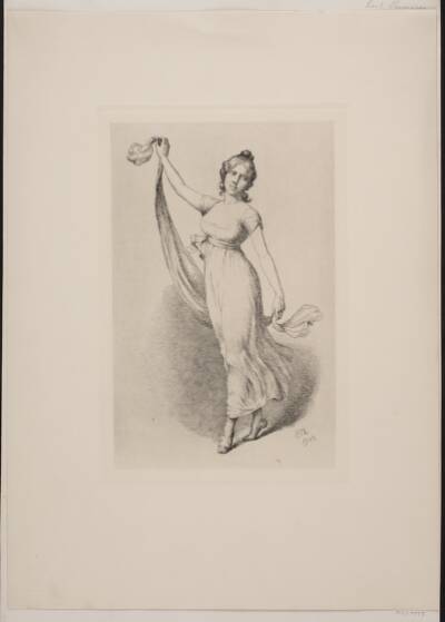 Dansende pige