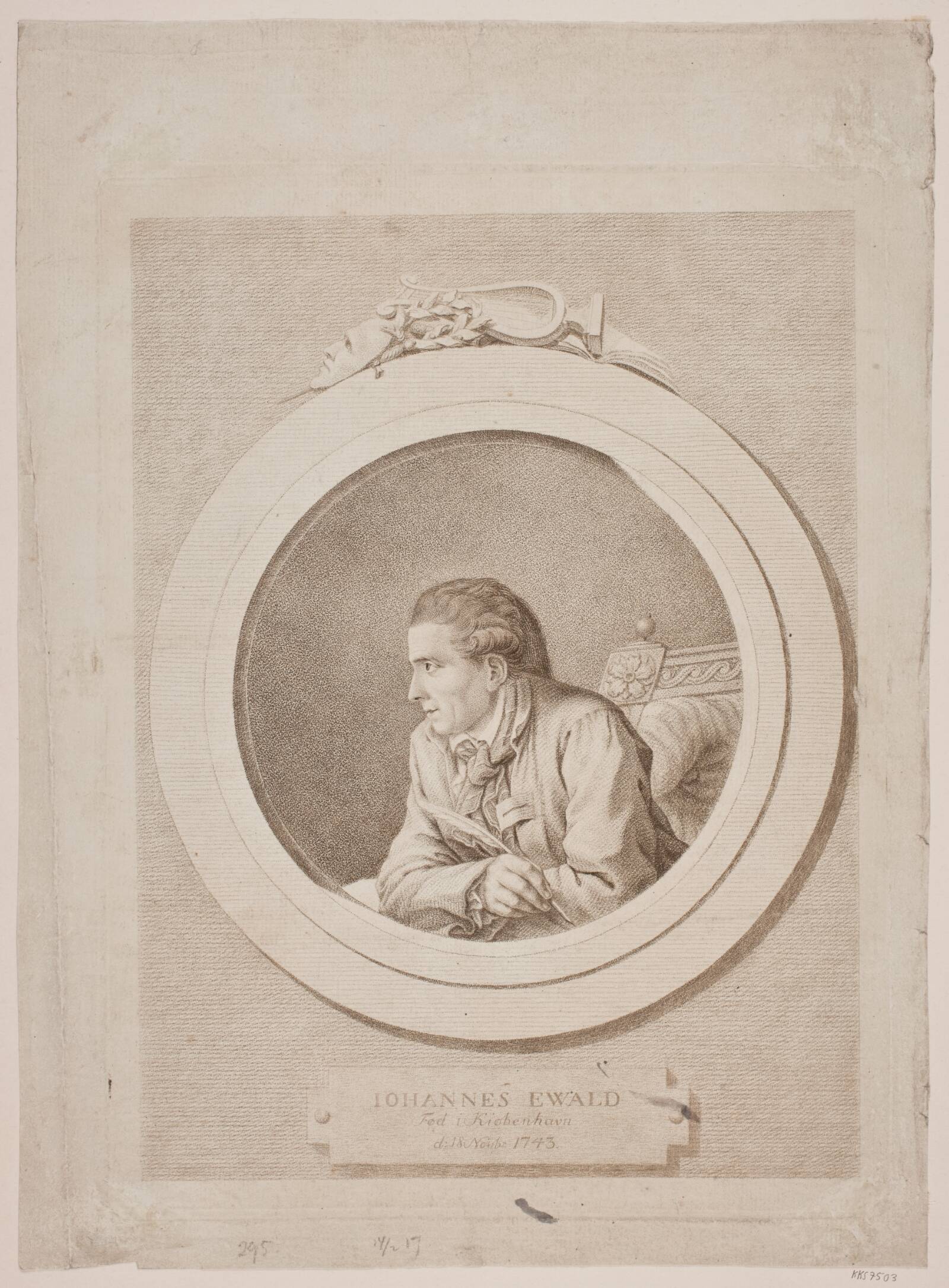 Johannes Ewald, Terkel Kleve, 1779