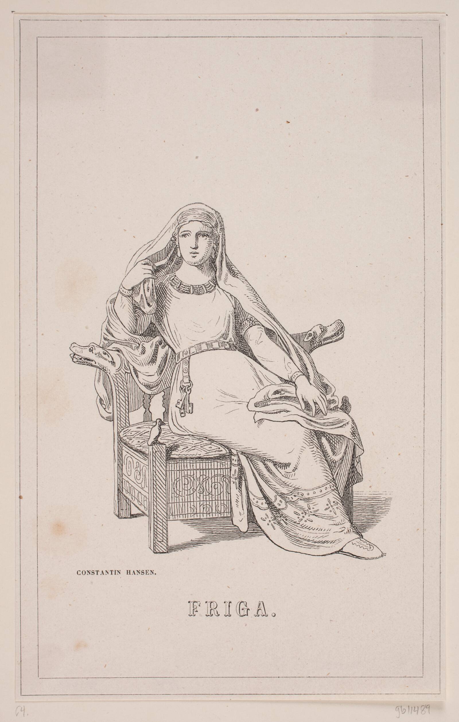 Friga, Axel Theodor Kittendorff, 1813-1872