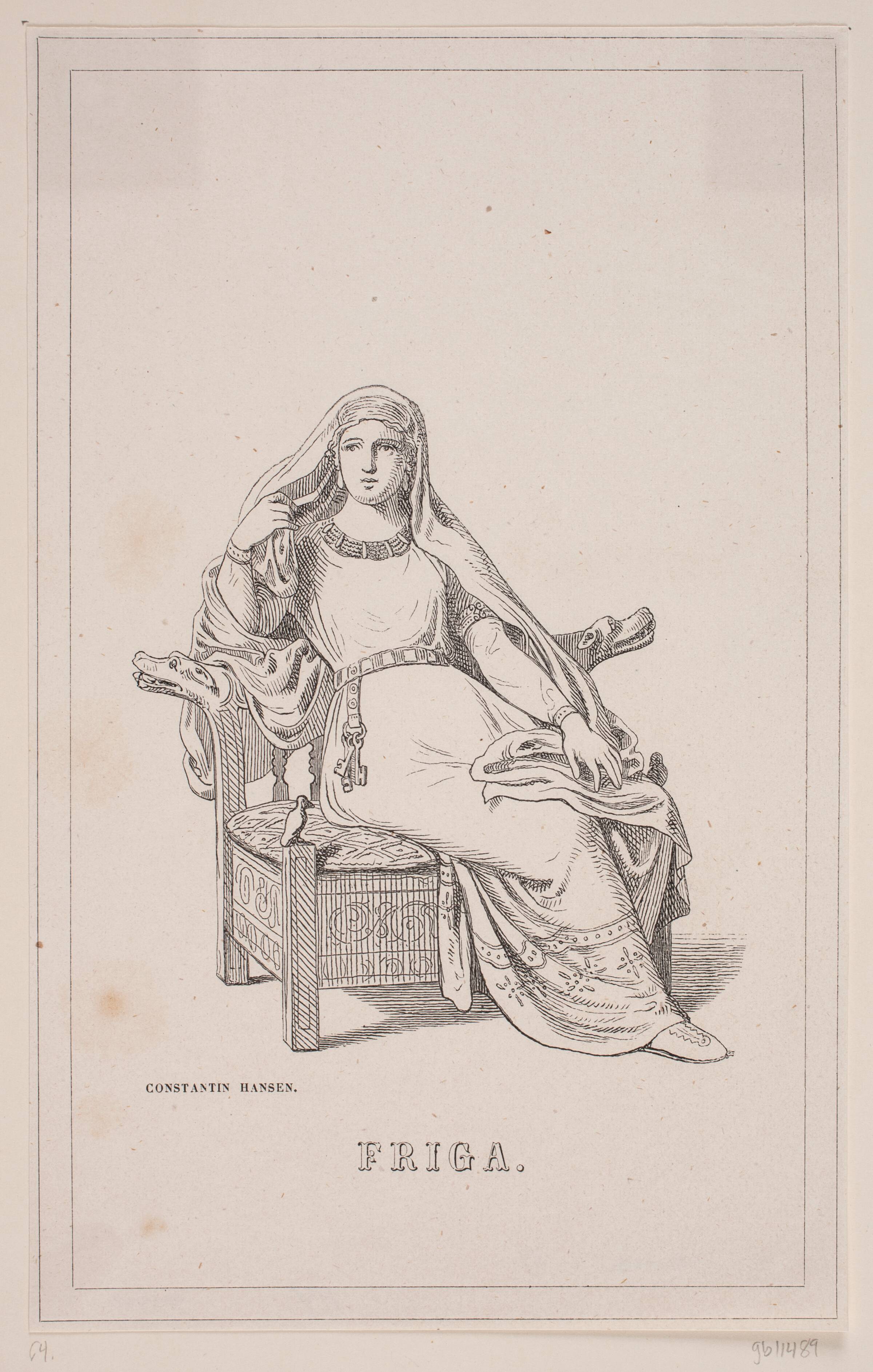 Friga, Axel Theodor Kittendorff, 1813-1872