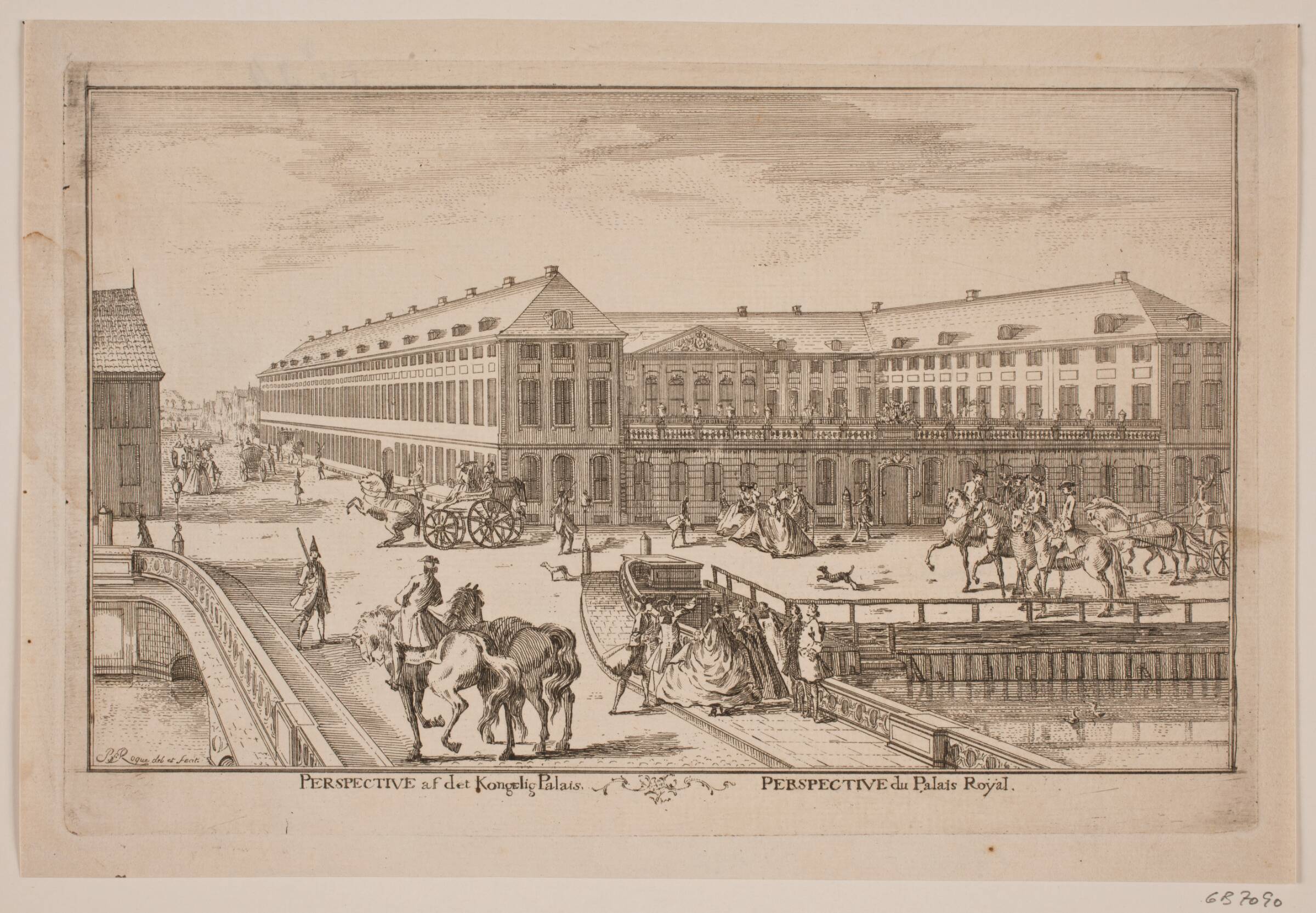Prinsens Palæ, Bartholomæus Roque, 1747