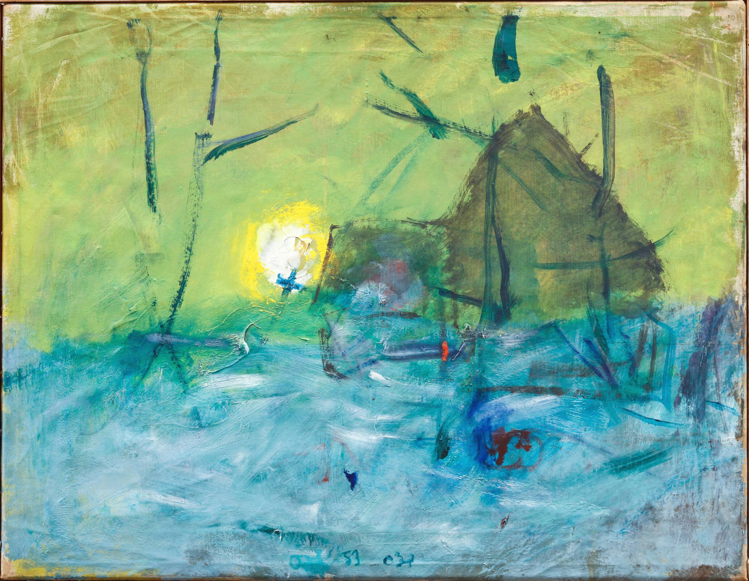 Vintersolen, Oluf Høst, 1953