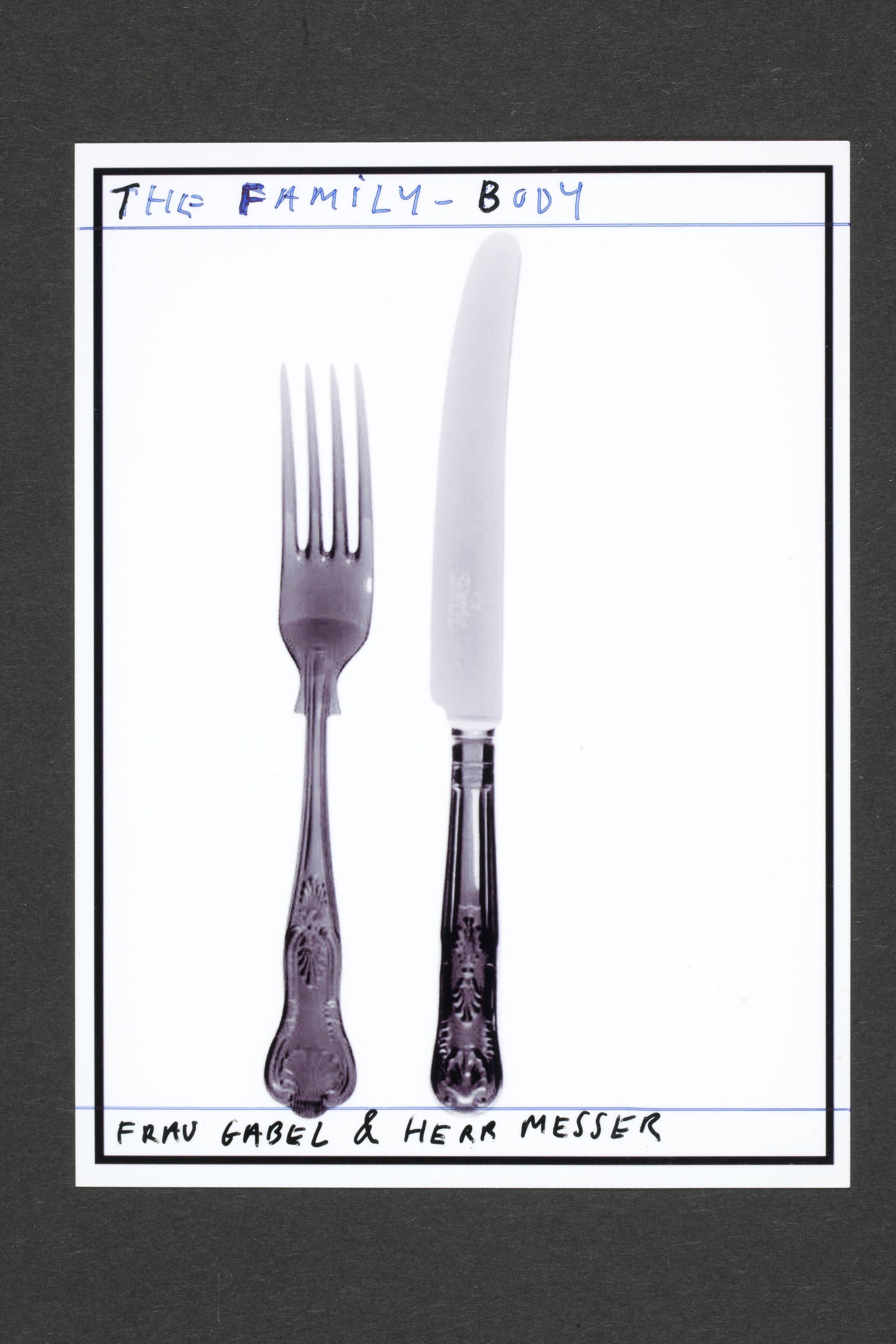 How do I make myself a body (7), Henrik Olesen, 2007