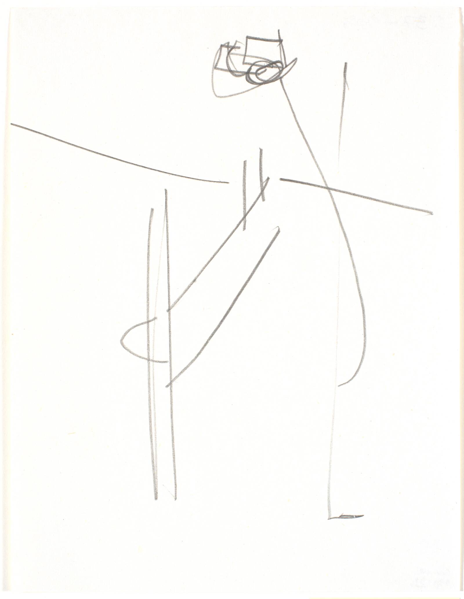 Scenografisk optegnelse, Lone Høyer Hansen, 1986-1989