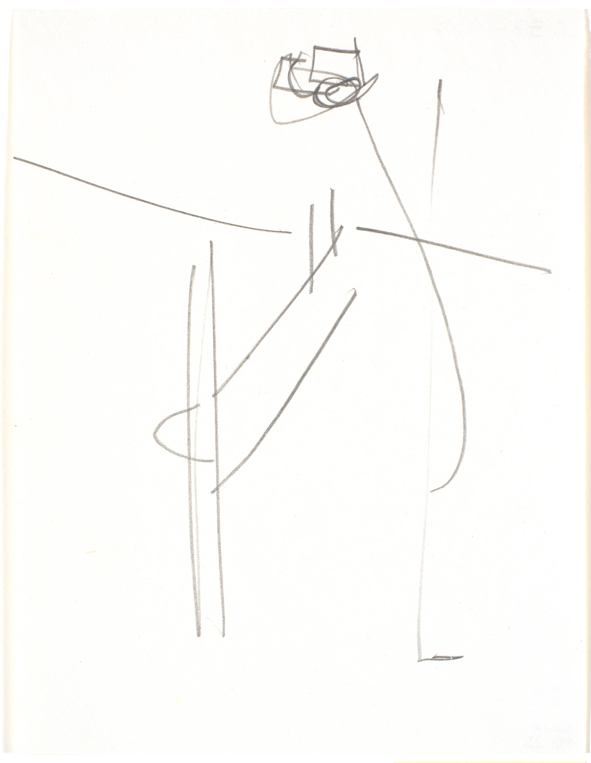Scenografisk optegnelse, Lone Høyer Hansen, 1986-1989