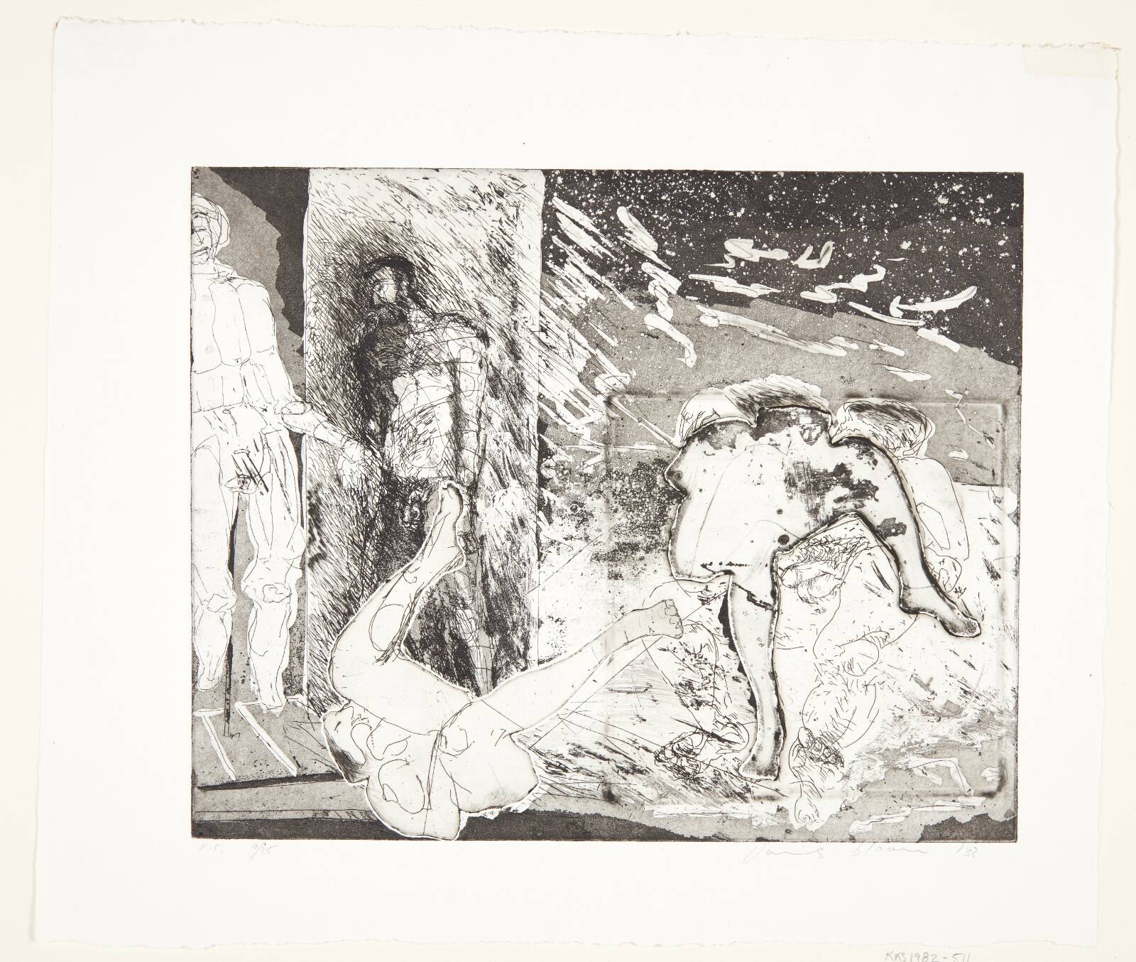 Uden titel, Doris Bloom, 1982