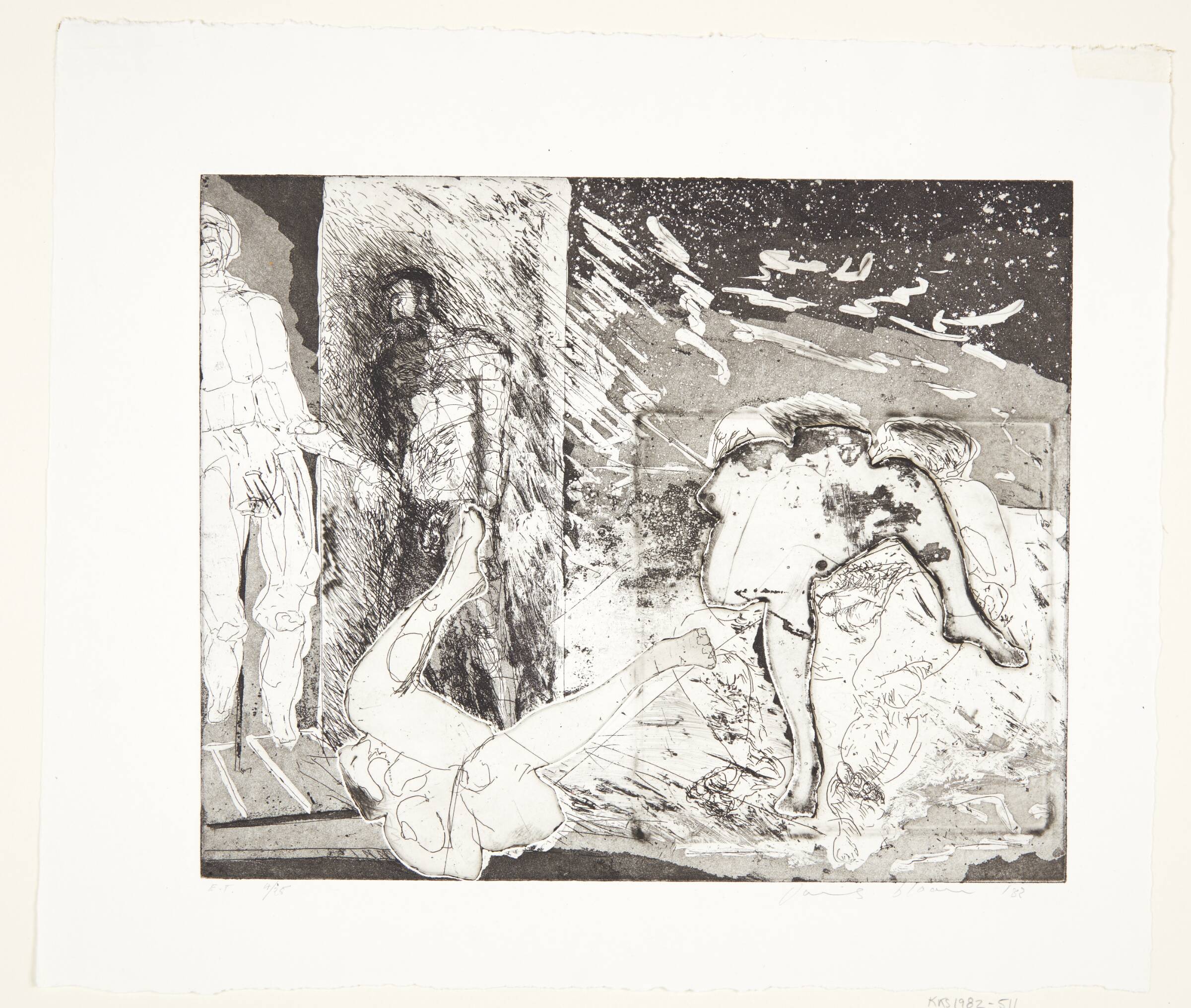 Uden titel, Doris Bloom, 1982