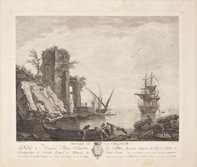 Départ de la chaloupe