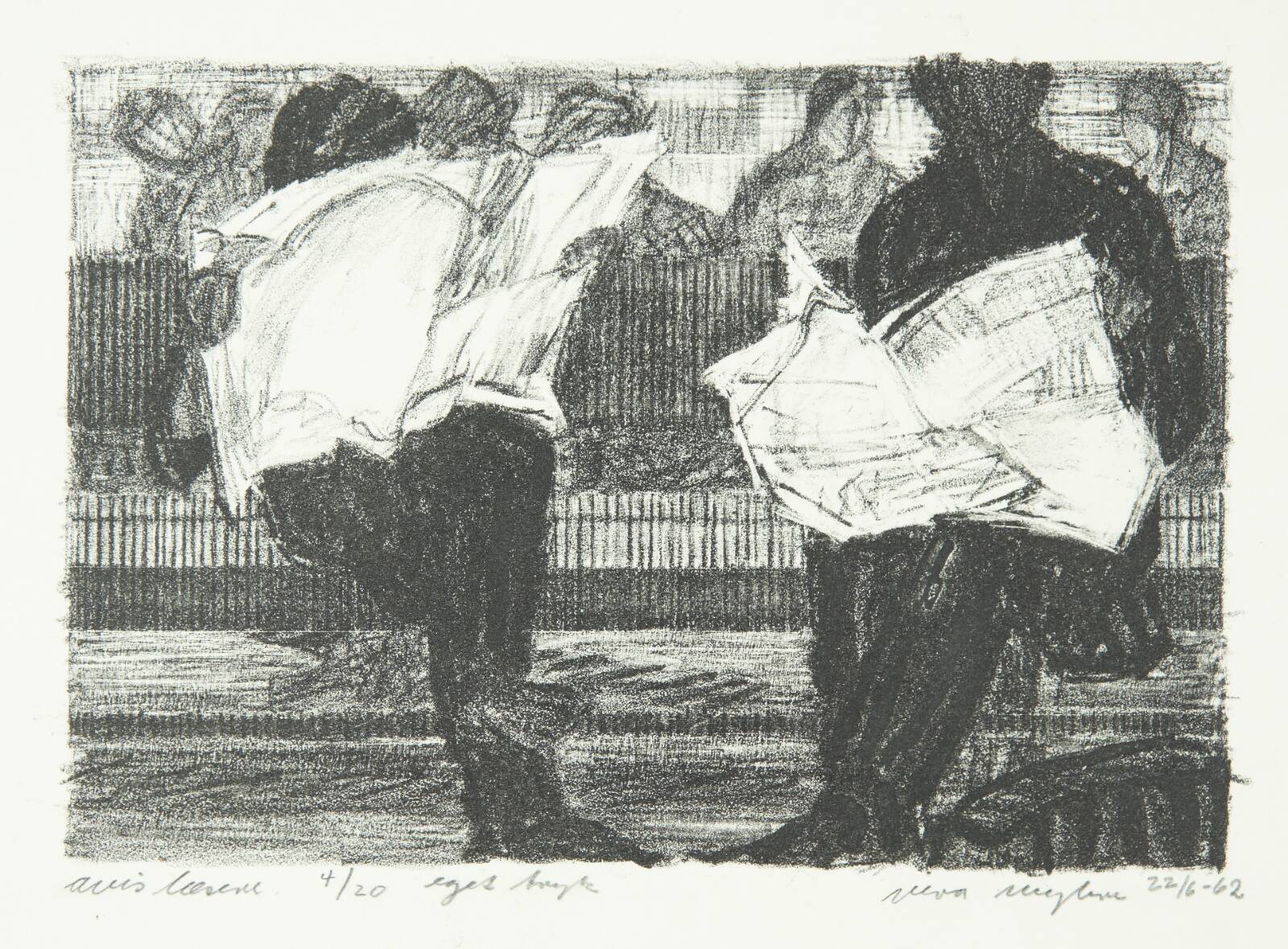 "Avis læsere", Myhre, Vera, 1962