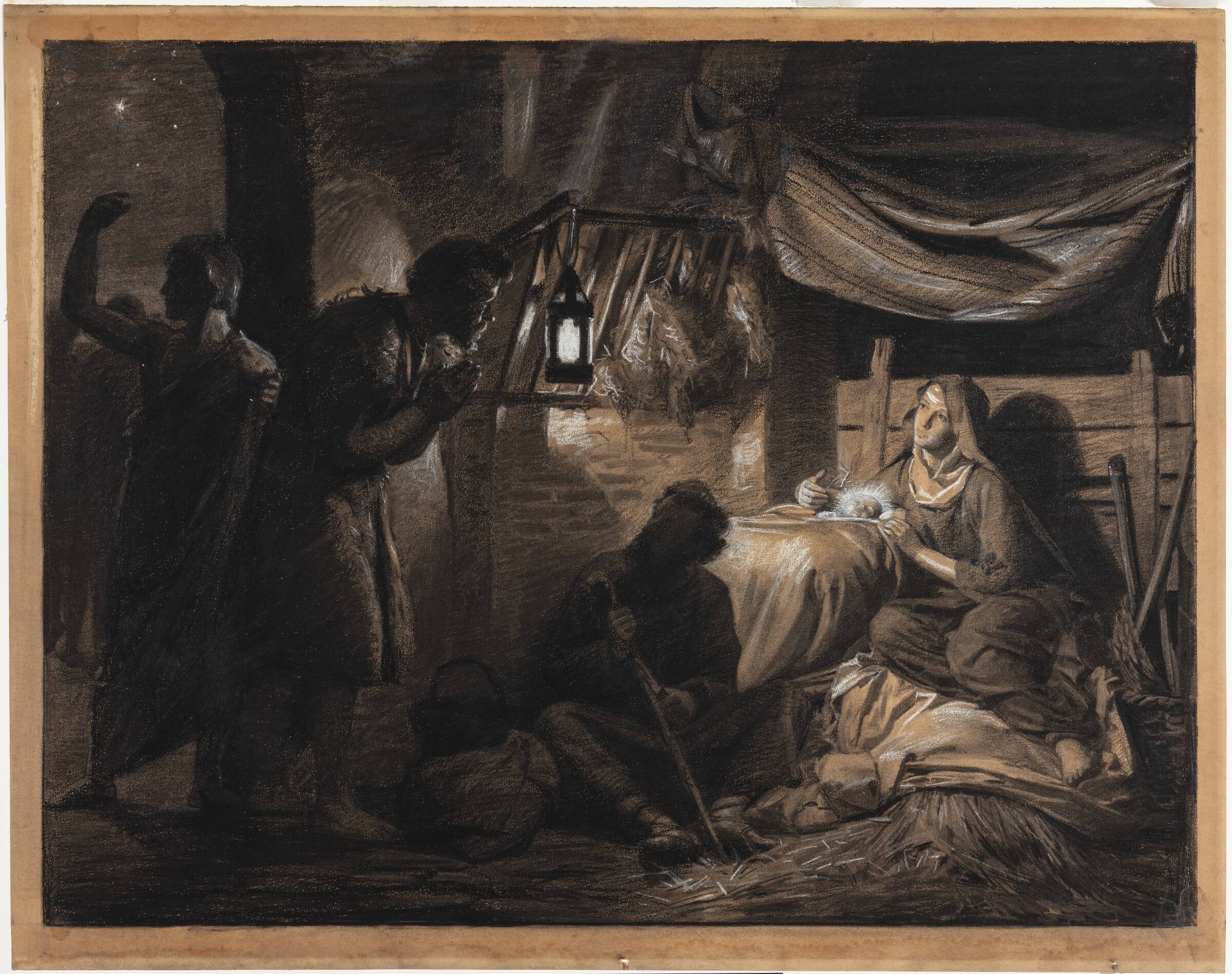 Hyrdernes tilbedelse, Carl Bloch, 1790-1890