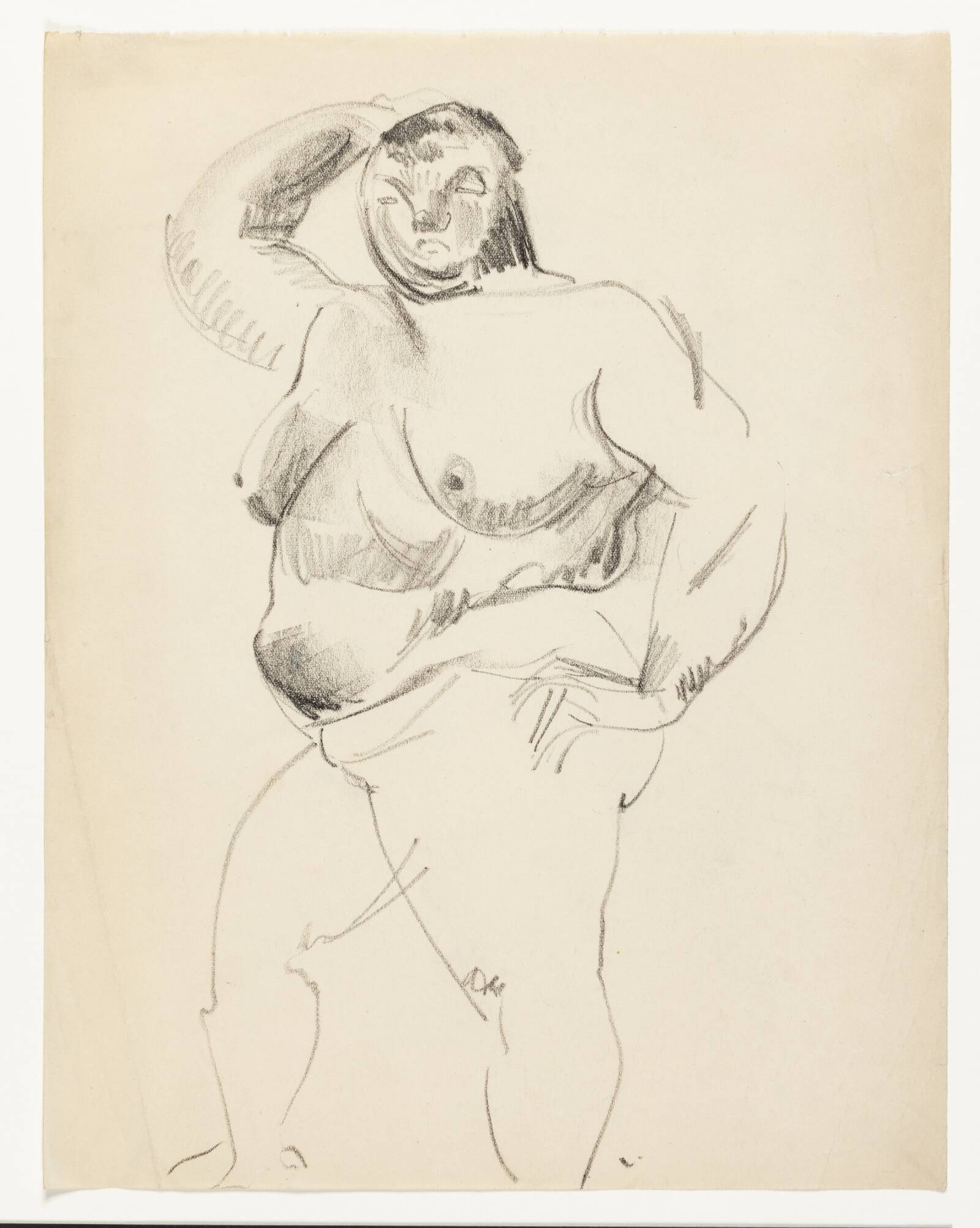 Modelstudie, Astrid Holm, 1876-1937