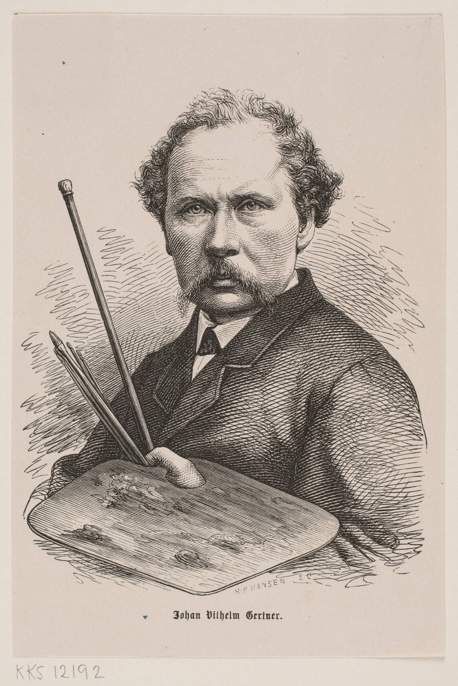 J. V. Gertner, H.P. Hansen, 1871