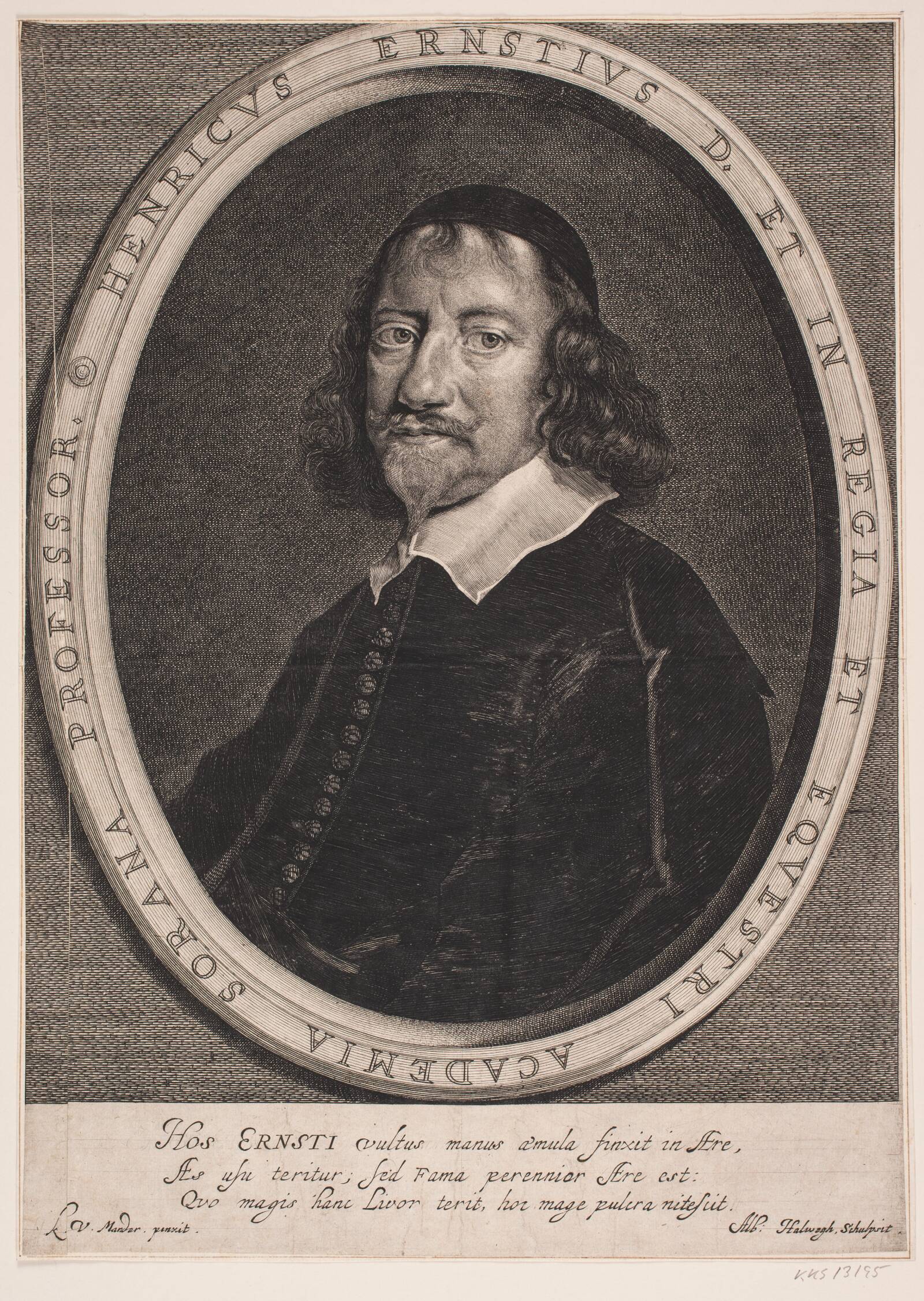 Henrik Ernst, Albert Haelwegh, 1650-1659