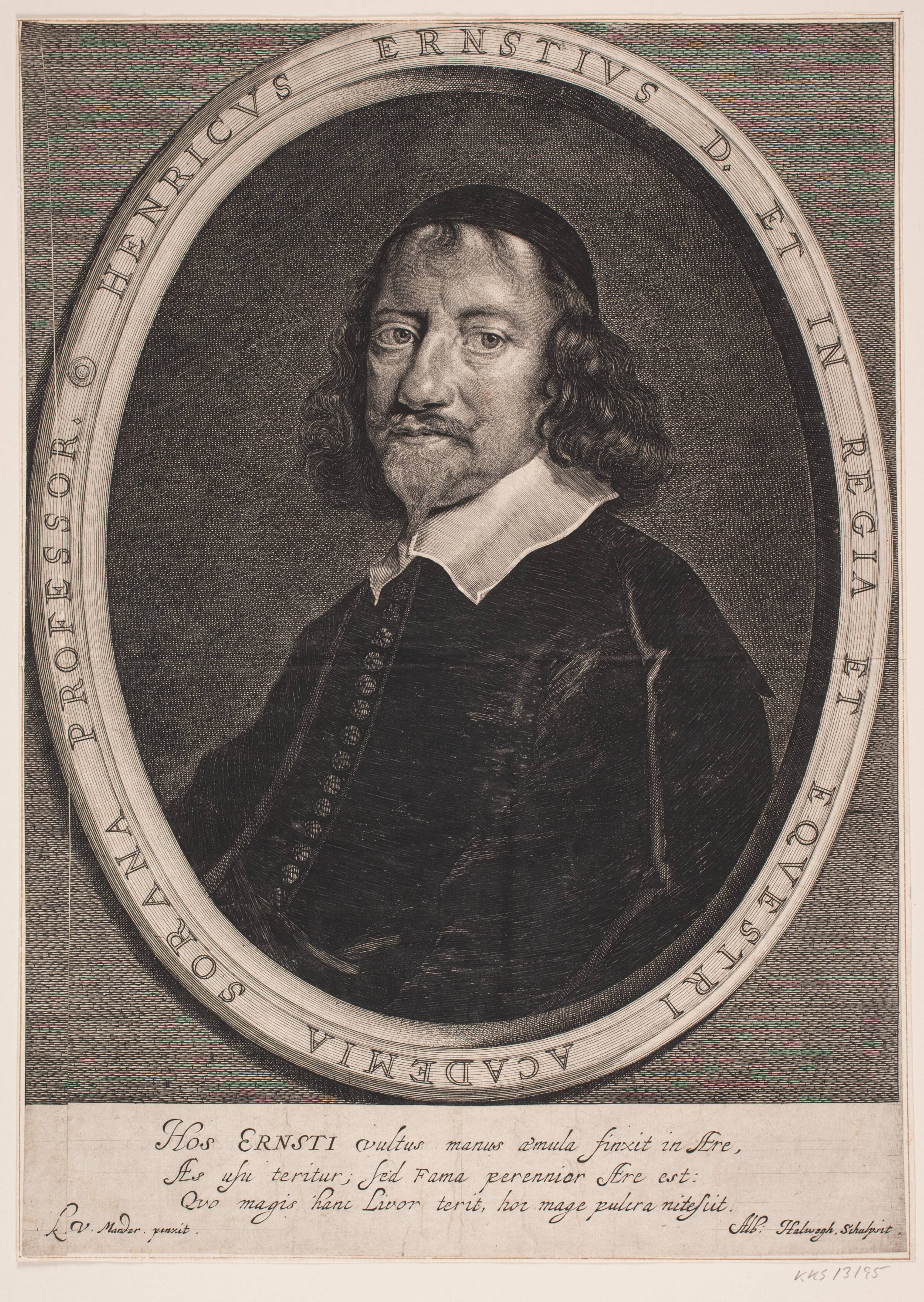 Henrik Ernst, Albert Haelwegh, 1650-1659