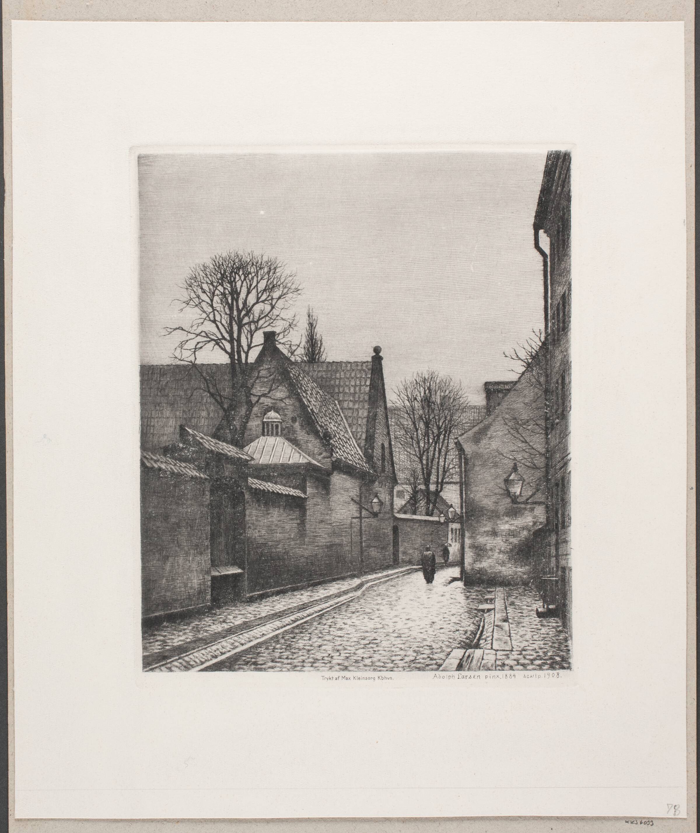 Larslejstræde i København, Adolph Larsen, 1908
