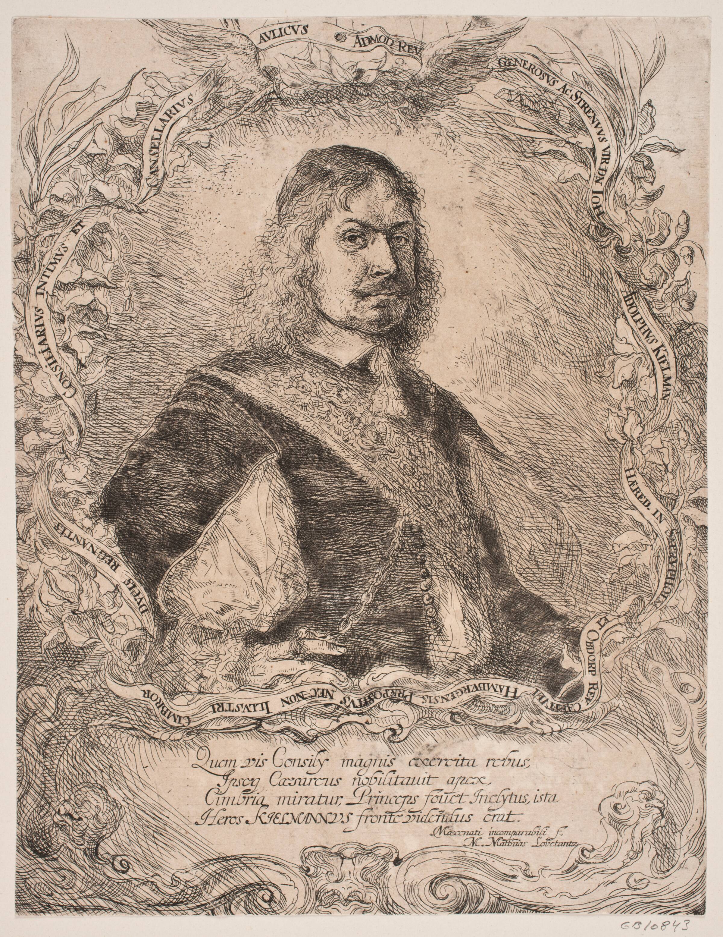 Johann Adolf von Kielmannseck, Jürgen Ovens, 1650-1674