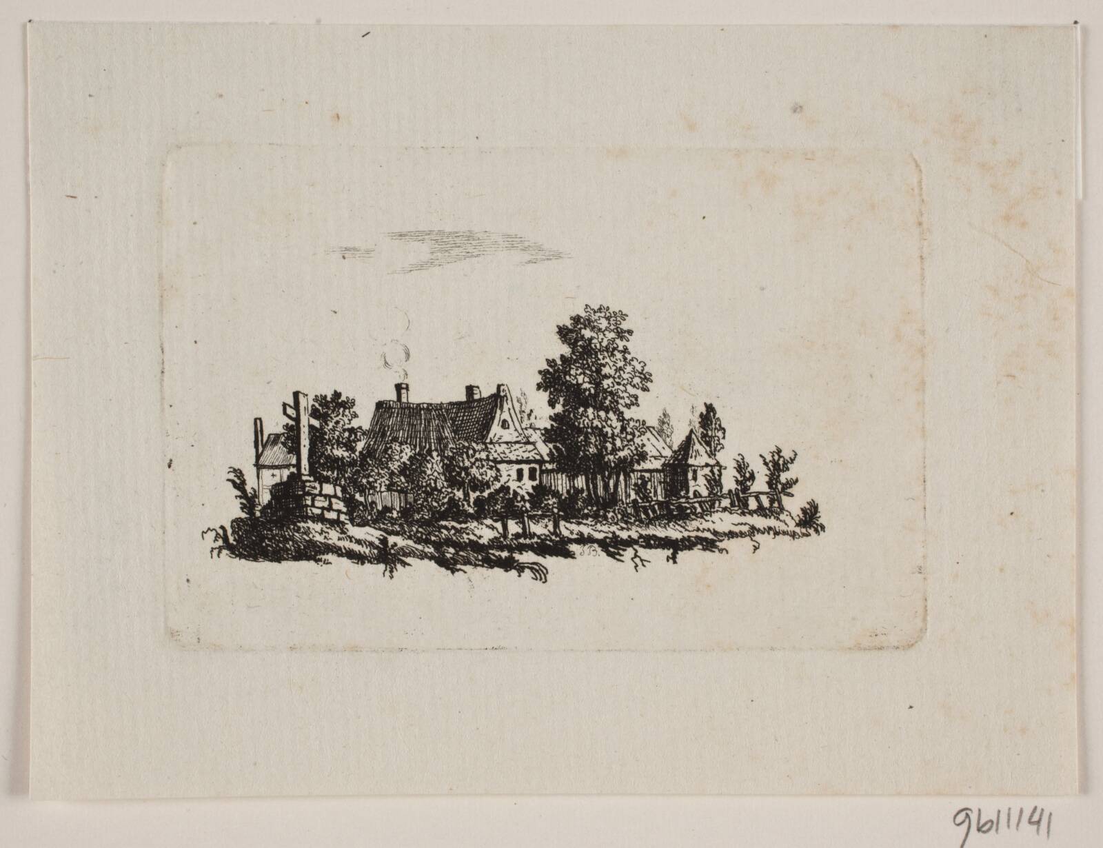 Landskab, Johan Bülow, 1751-1828