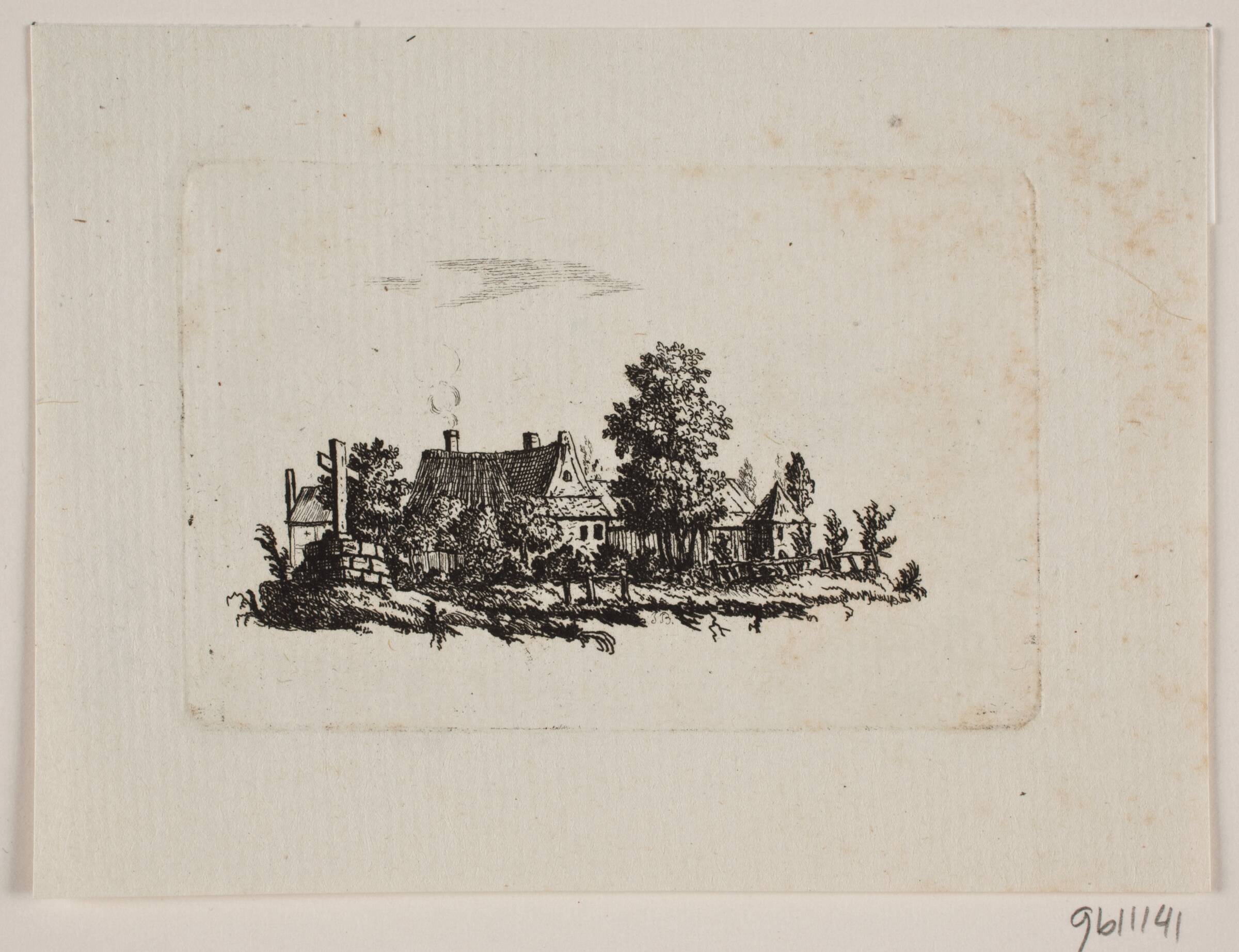 Landskab, Johan Bülow, 1751-1828