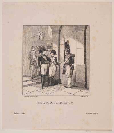 Scene af Napoleons og Alexanders liv