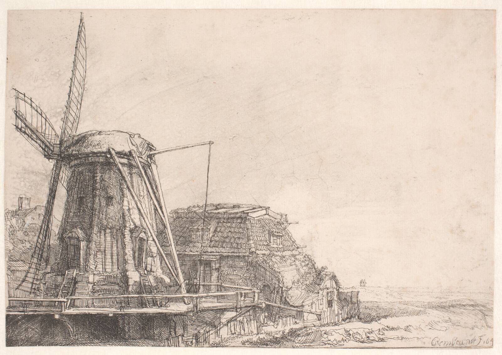 Møllen, Rembrandt van Rijn, 1641