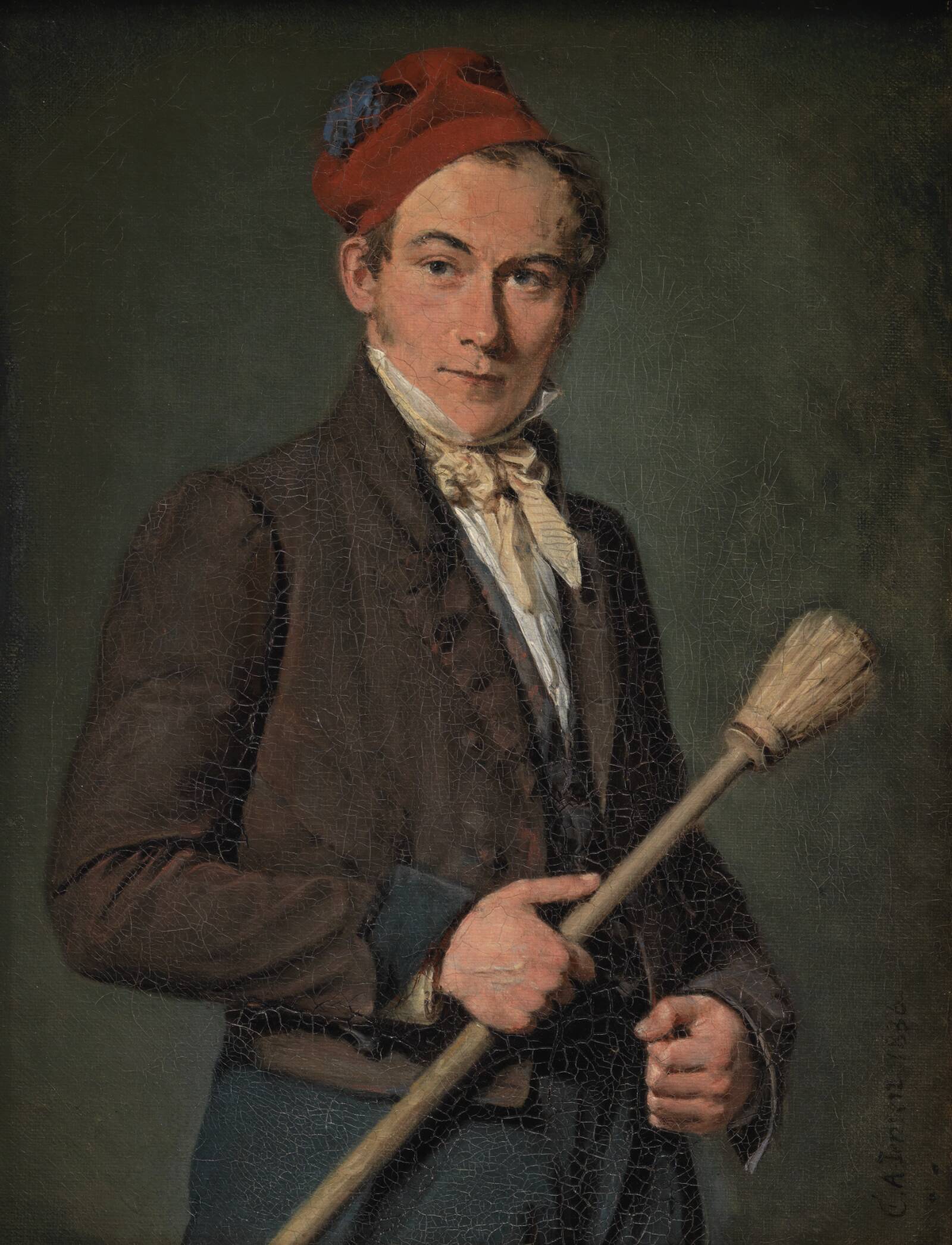 Teatermaler Troels Lund, C.A. Jensen, 1836