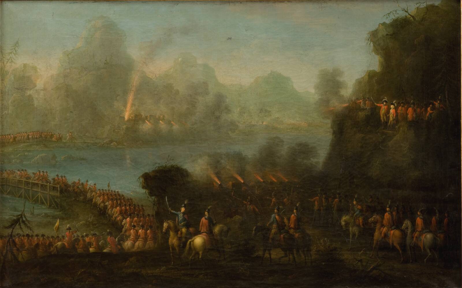 Affæren ved Quistrumbro, Anthon Christoffer Rüde, 1790