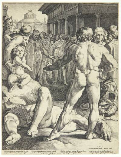 Kampen mellem Odysseus og Irus