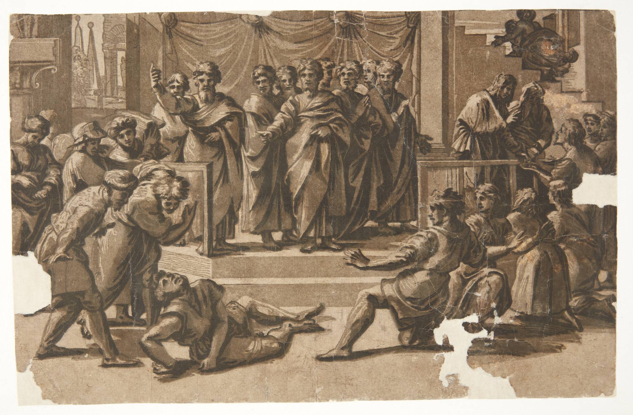 Ananias' død