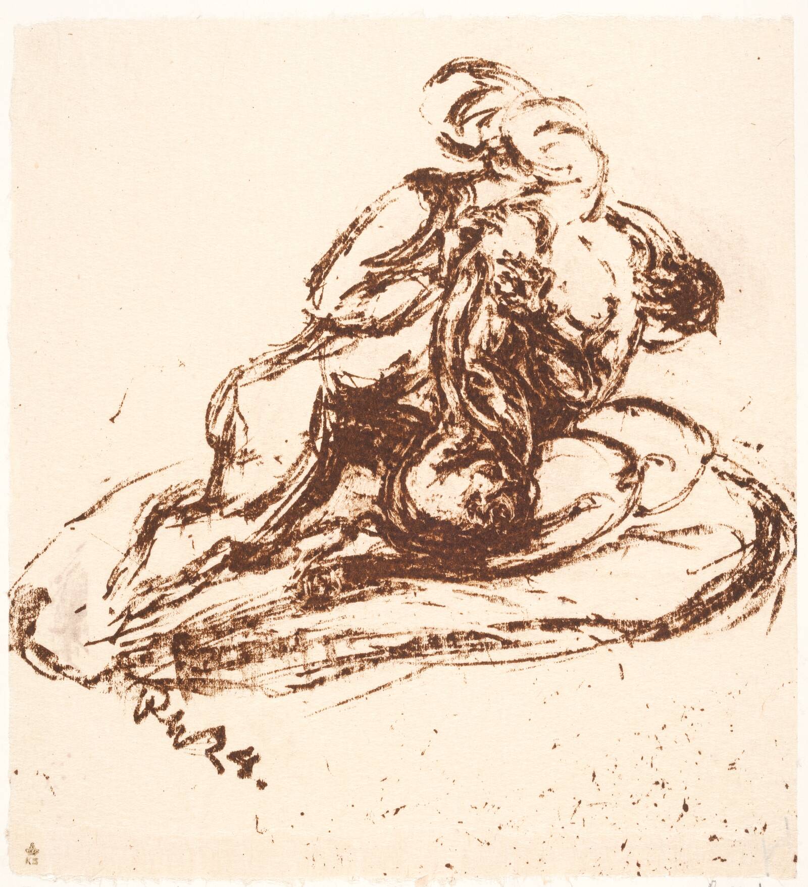 Liebesspiel, Josephine Weixlgärtner, 1924