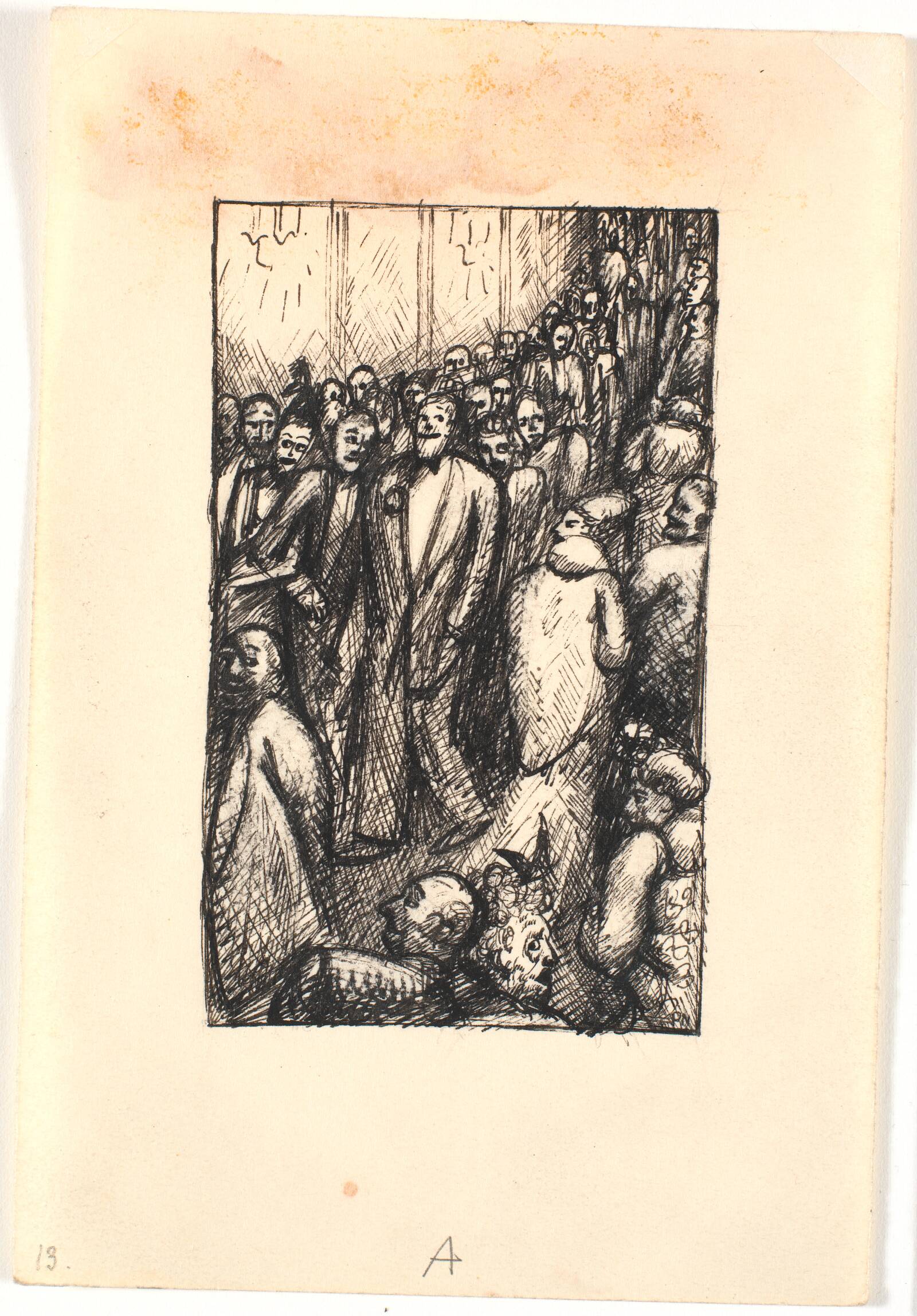 A, Palle Nielsen, 1949-1950