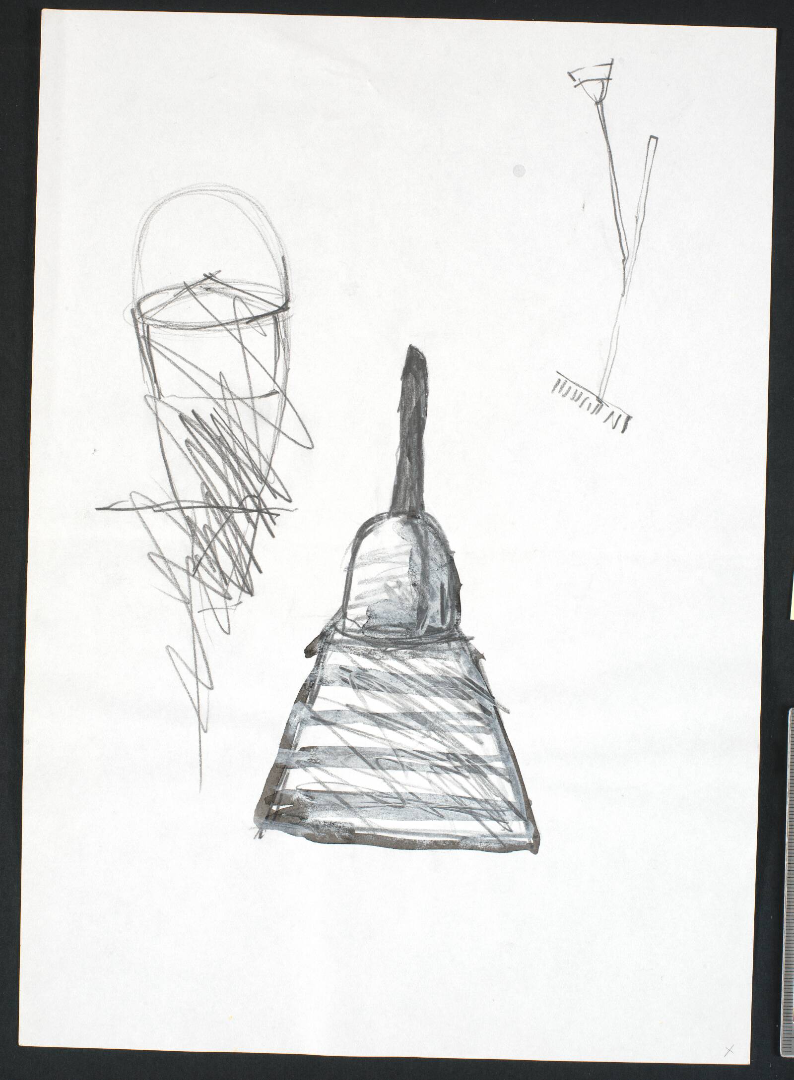 Tegning, Lone Høyer Hansen, 1985