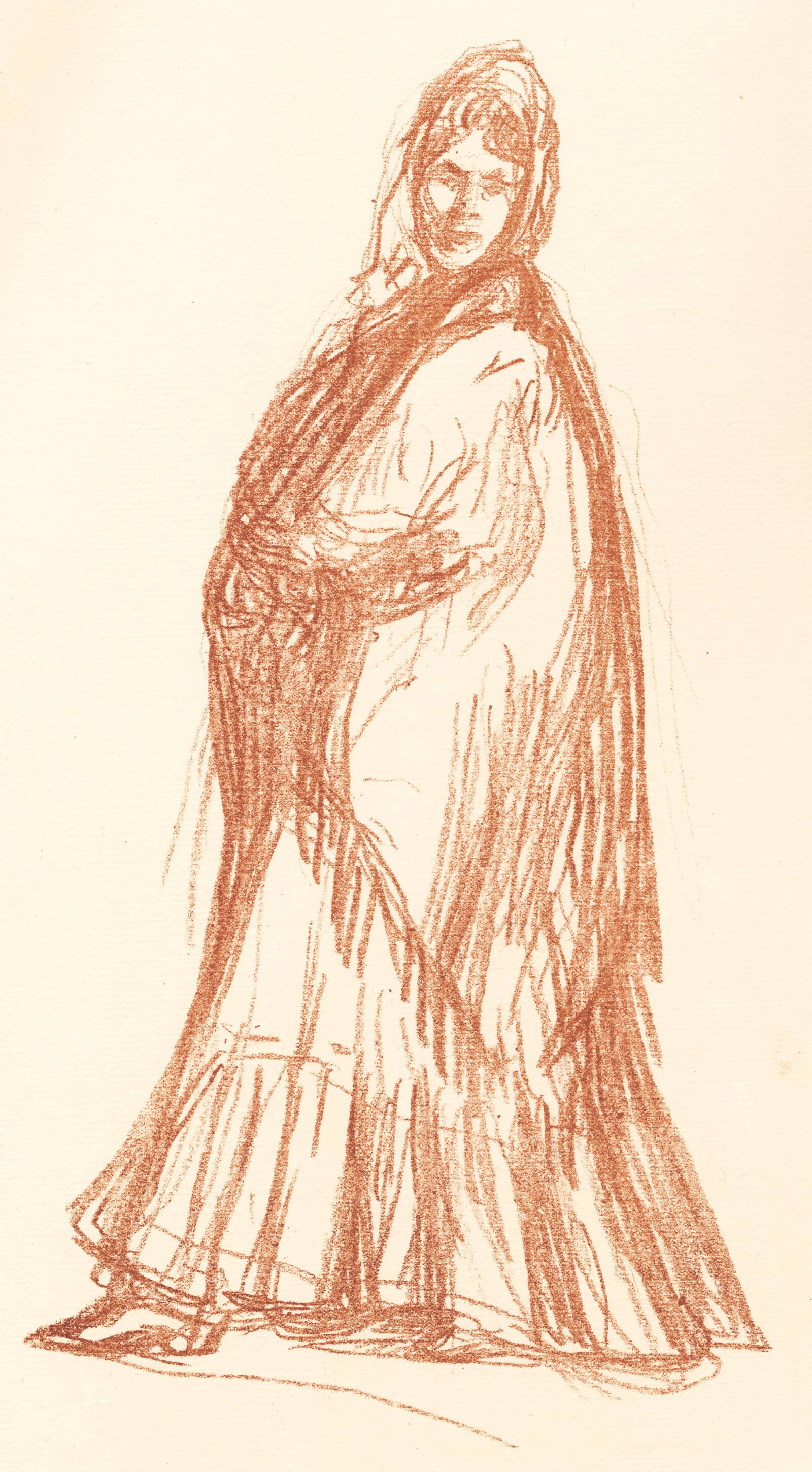 Gående Gitana, Sevilla, J.F. Willumsen, 1911